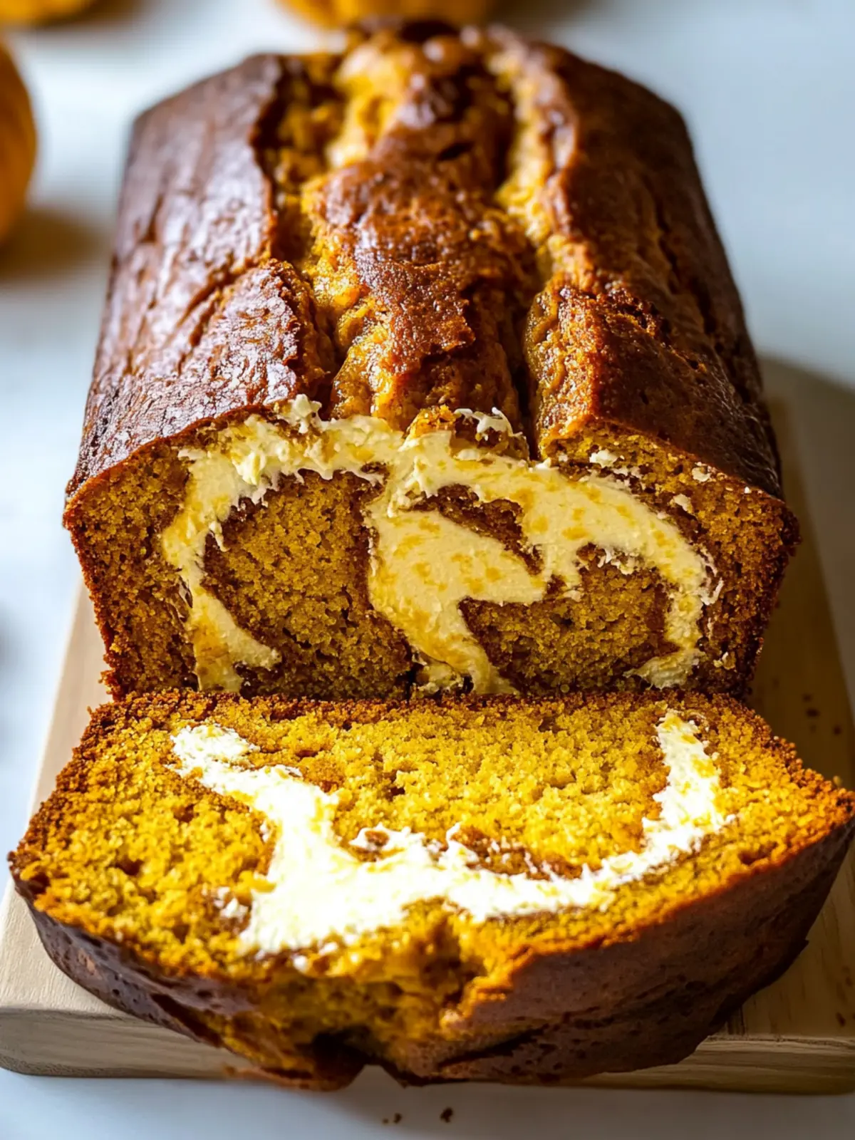 Irresistible Pumpkin Cream Cheese Bread – Your Fall Favorite 2 Pumpkin Cream Cheese Bread