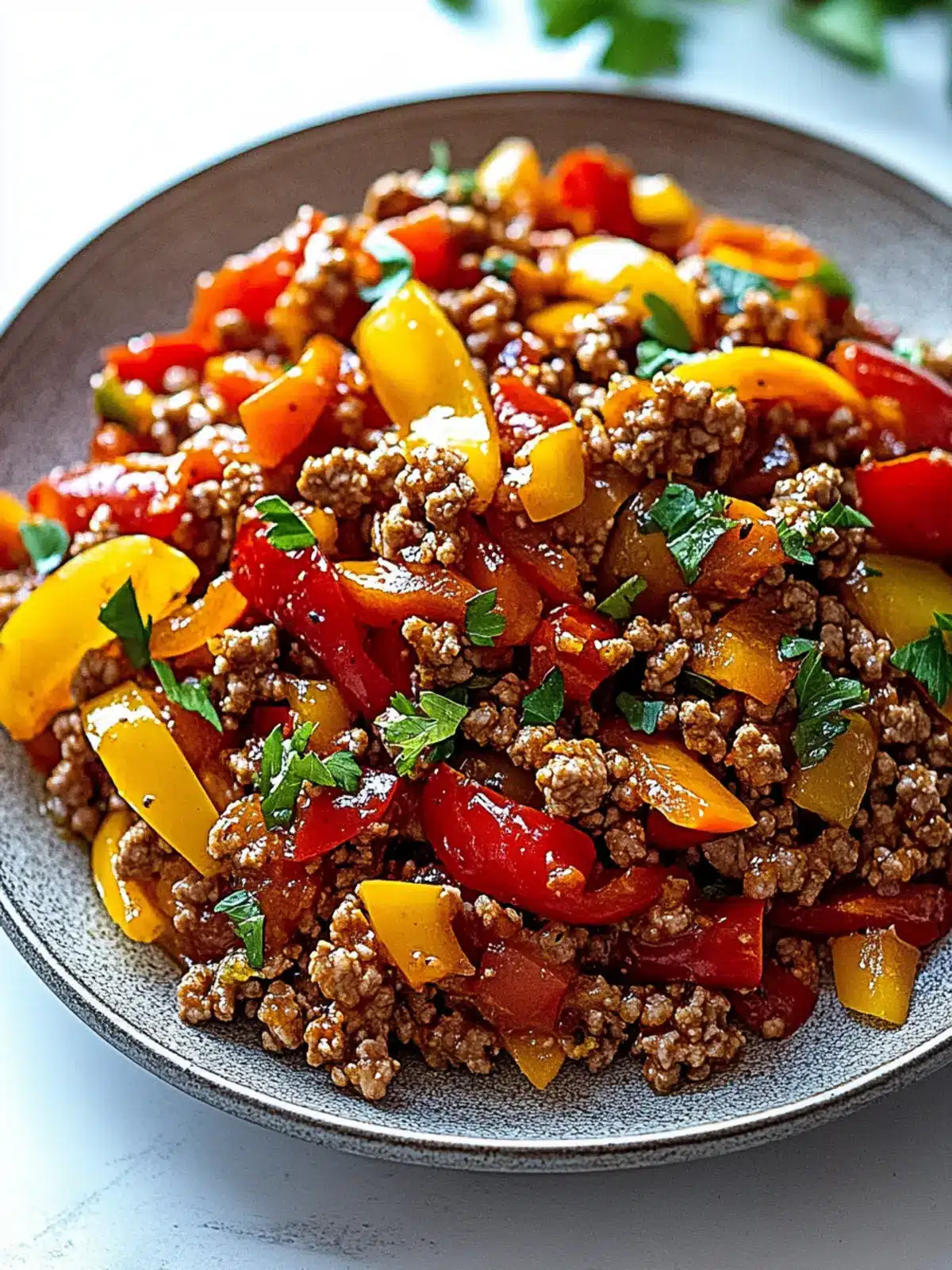 Savor Healthy Ground Turkey and Peppers in 20 Minutes 2 Ground Turkey and Peppers