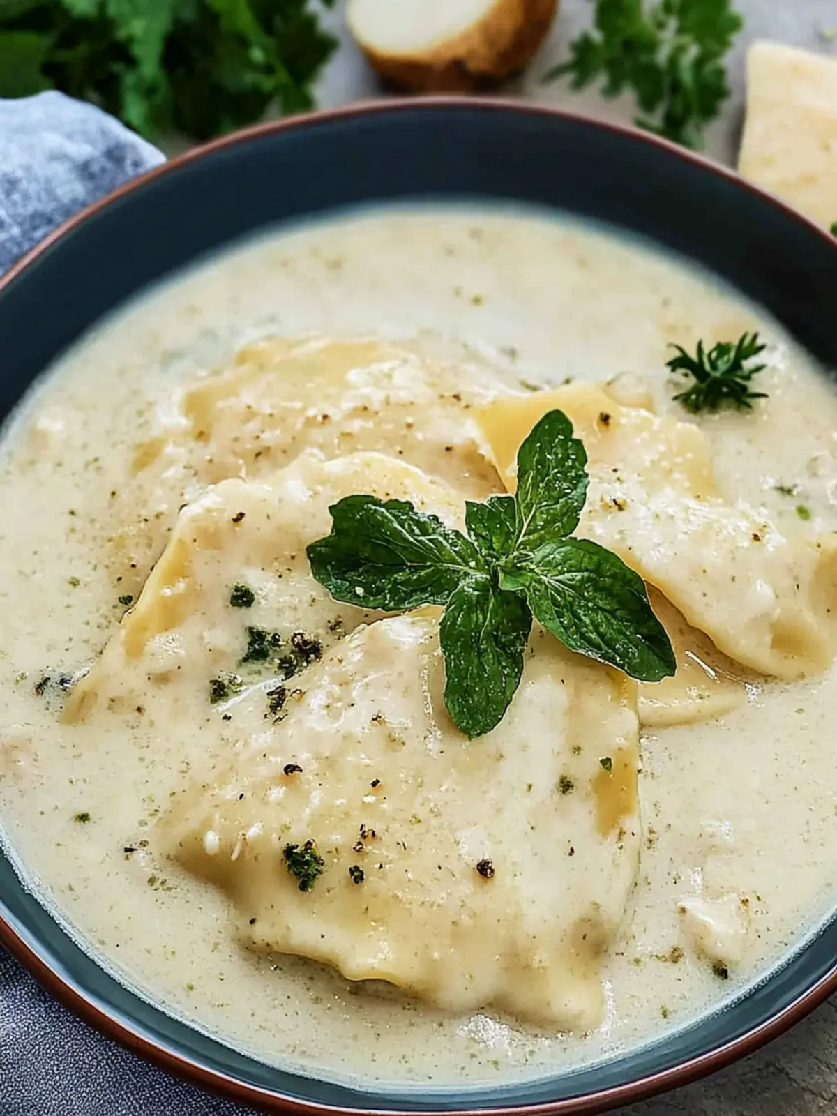 Creamy Vegan White Lasagna Soup That Will Warm Your Heart 5 Vegan White Lasagna Soup