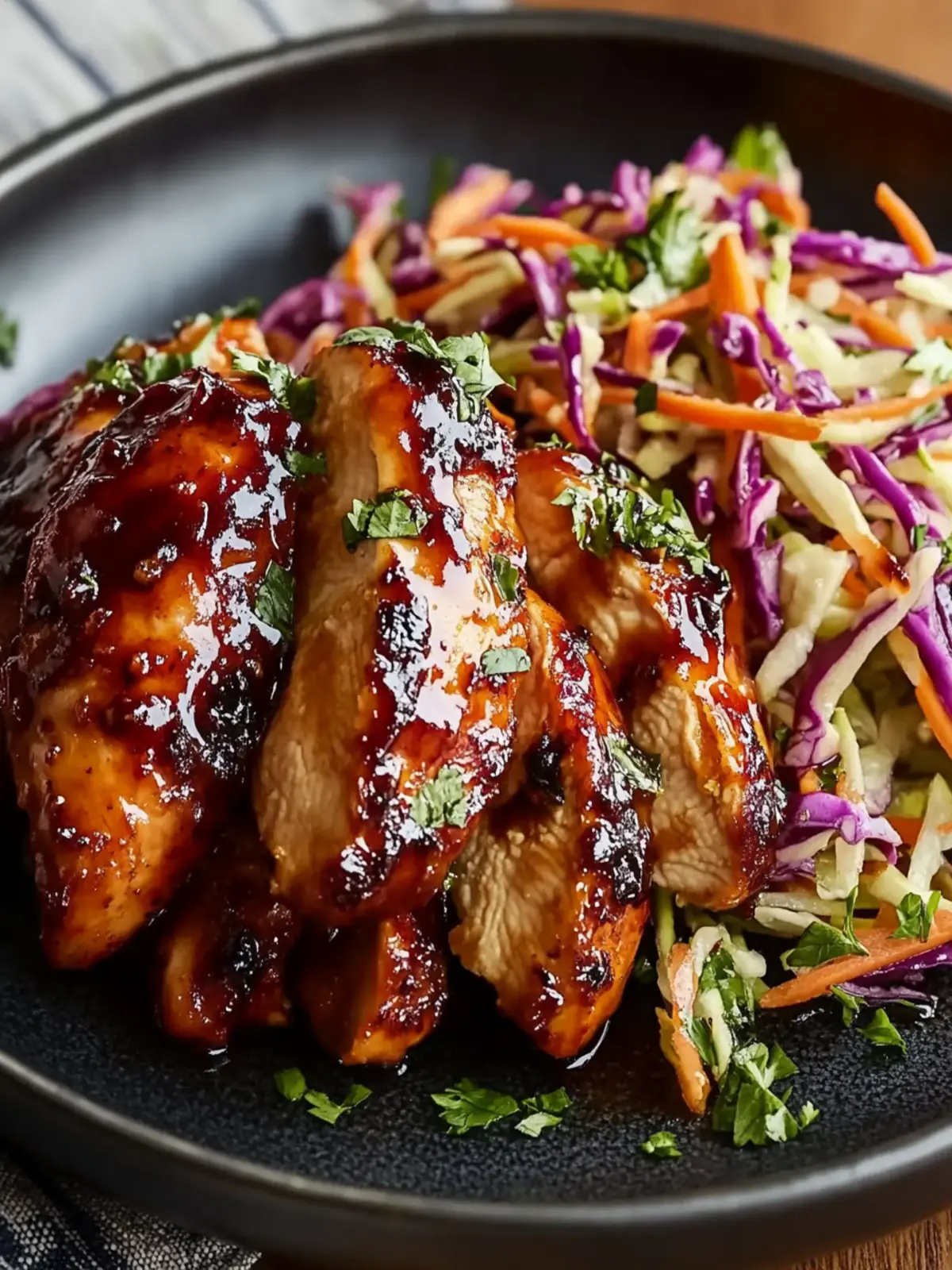Sticky Apple Cider Chicken with Autumn Slaw for Cozy Nights 3 Sticky Apple Cider Chicken with Crisp Autumn Slaw