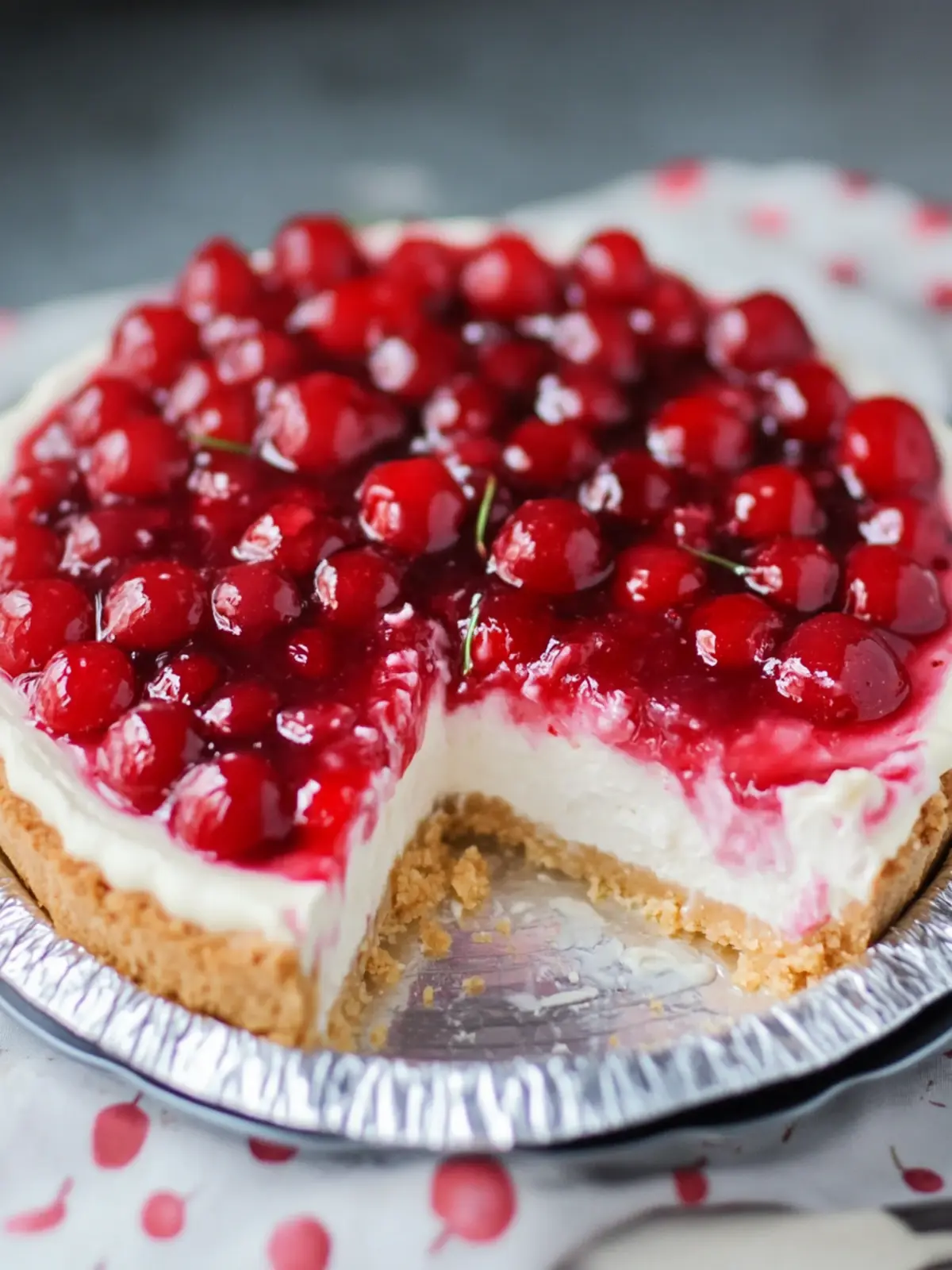 No-Bake Old-Fashioned Cherry Cheesecake That's Simply Irresistible 5 No-Bake Old-Fashioned Cherry Cheesecake