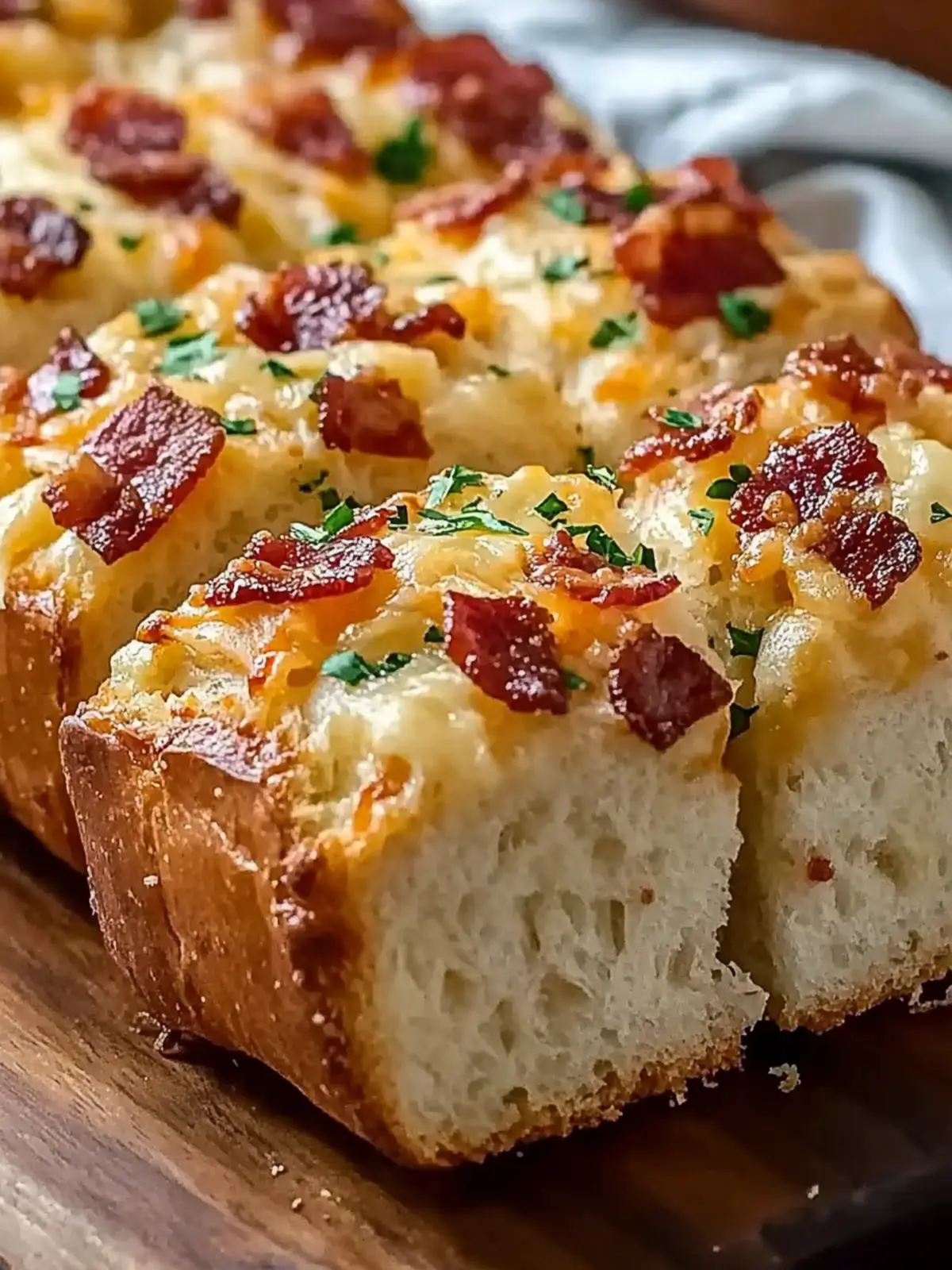 Bacon Ranch Cheesy Bread: Irresistible Comfort Awaits 3 Bacon Ranch Cheesy Bread