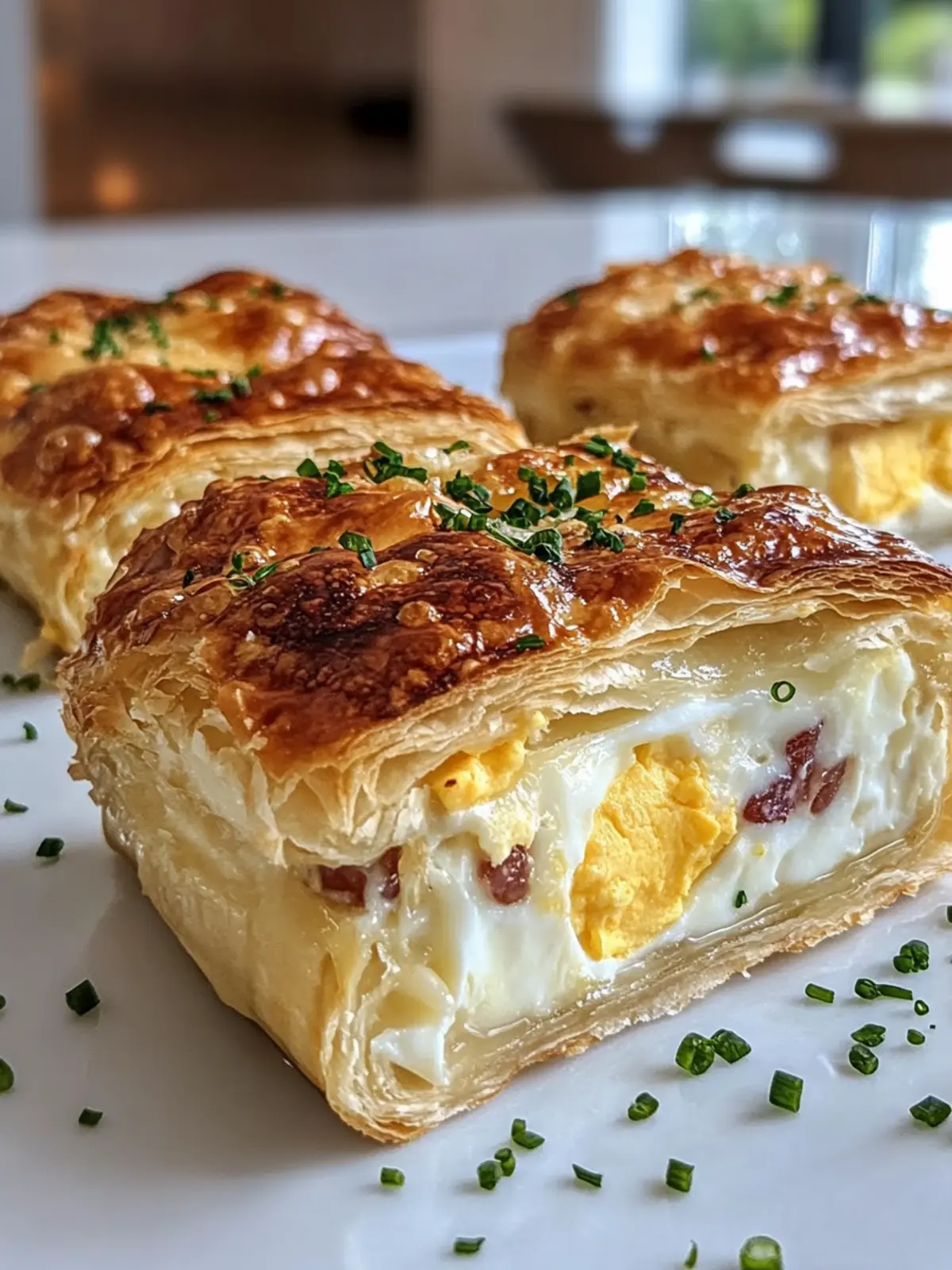 Baked Eggs Napoleon Pastry: A Gourmet Brunch Dream Come True 3 Baked Eggs Napoleon Pastry