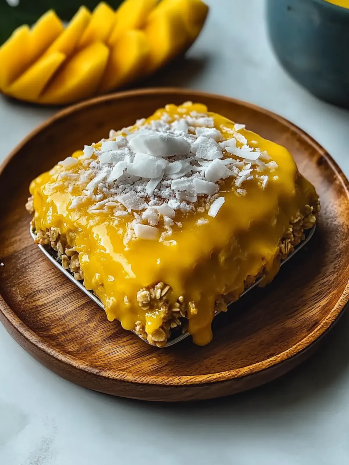 Mango Coconut Baked Oats for a Tropical Breakfast Bliss 3 Mango Coconut Baked Oats