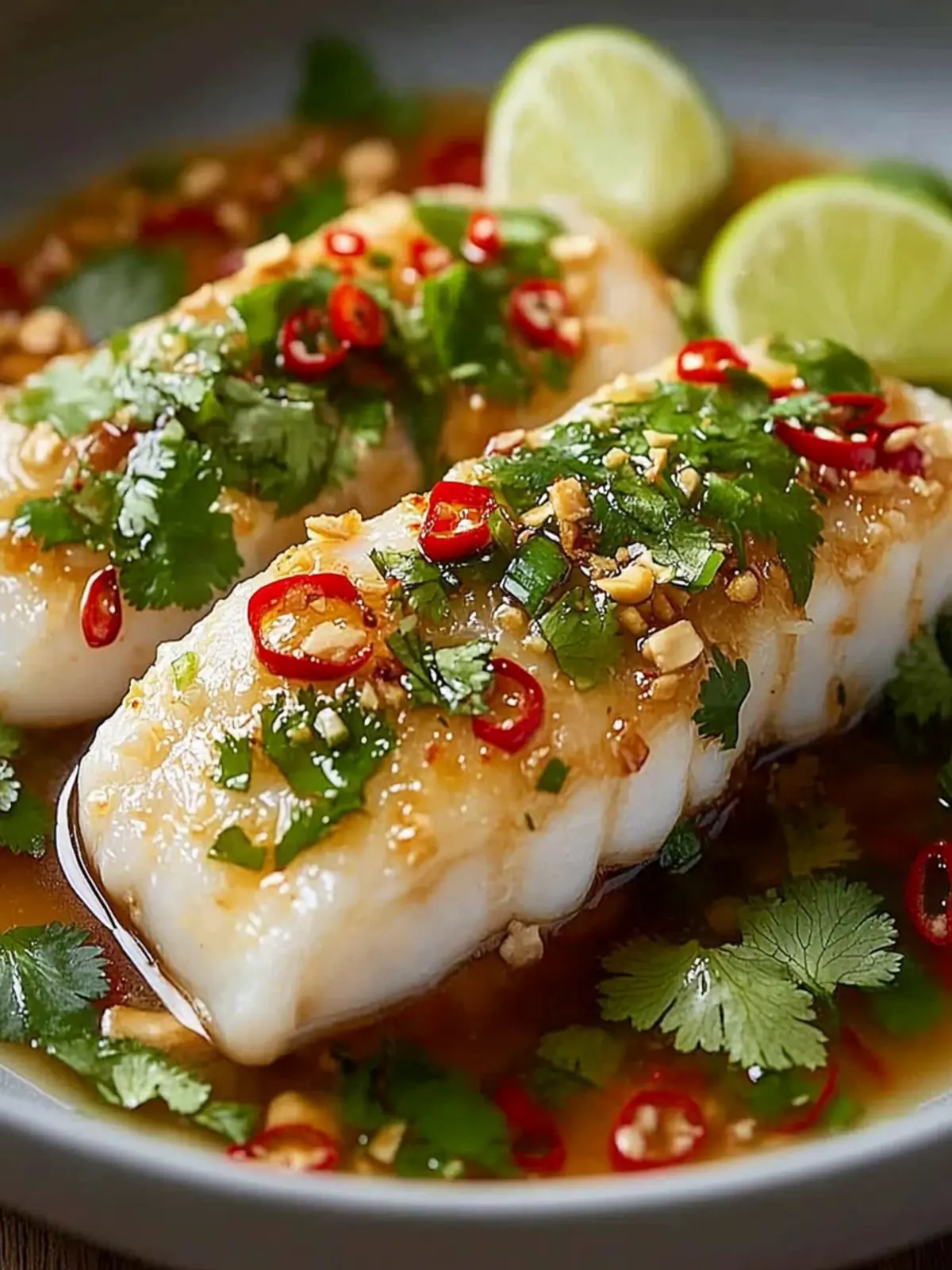 Thai Lime Garlic Fish: A Quick Steamed Delight in 22 Minutes 3 Thai Lime Garlic Fish