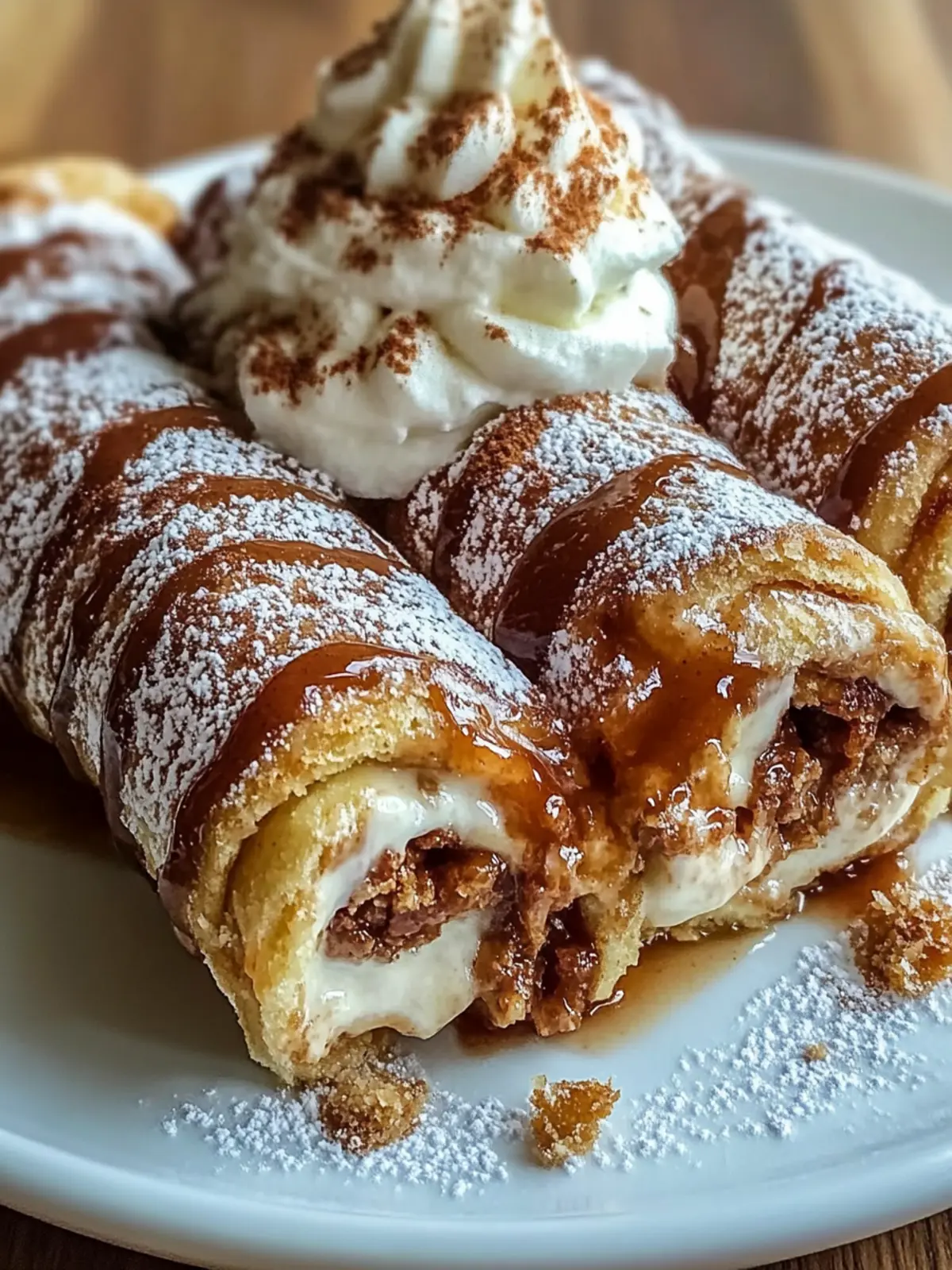 Cinnamon Roll Cheesecake Chimichanga: Your New Favorite Dessert 2 Cinnamon Roll Cheesecake Chimichanga