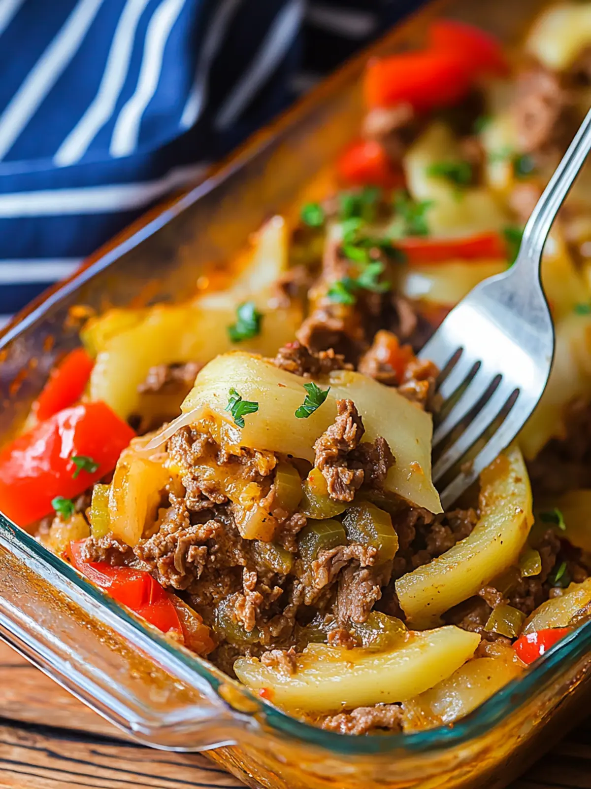 Savory Southern Five Layer Beef Casserole That Heals the Soul 4 Southern Five Layer Beef Casserole