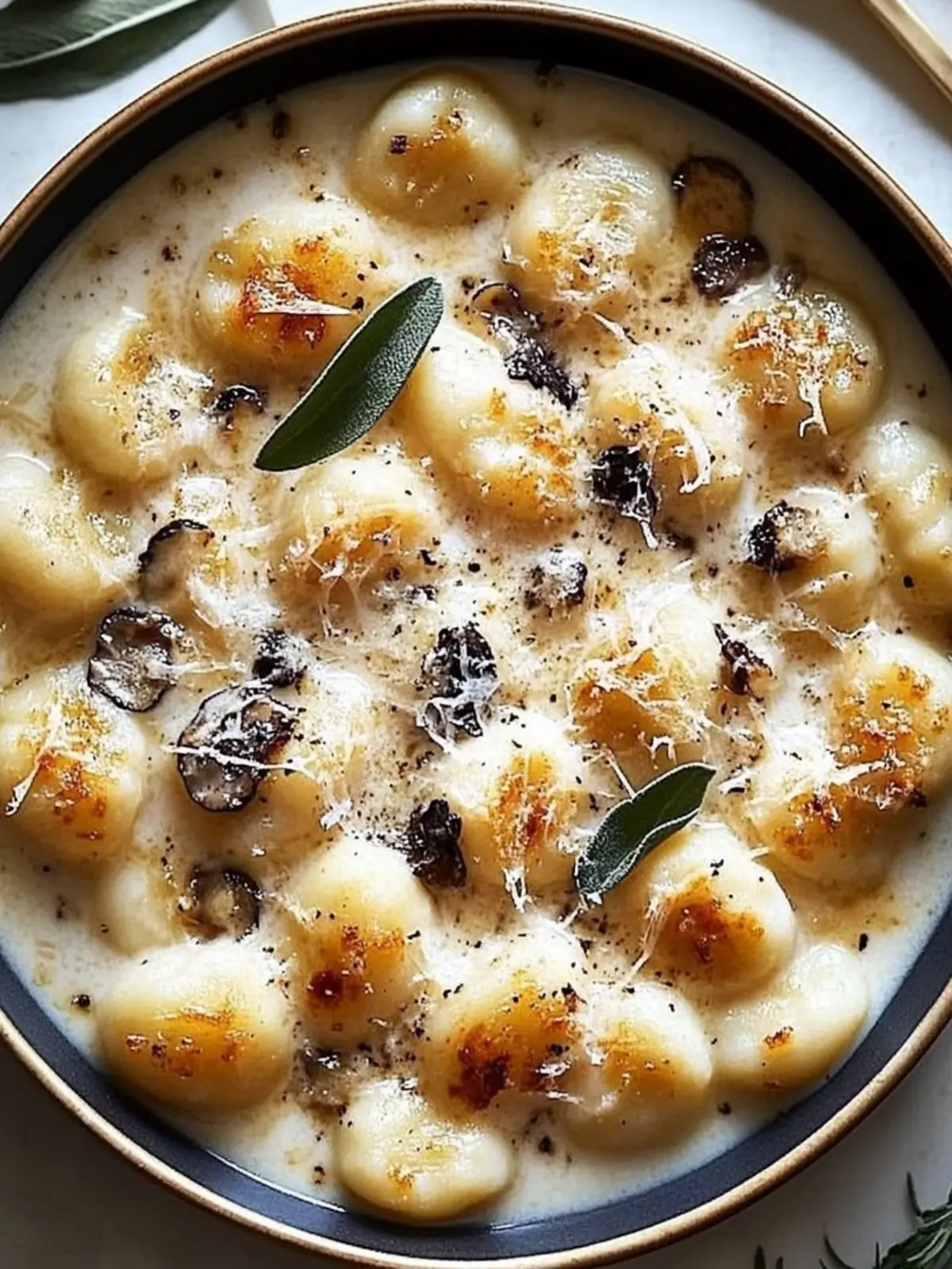 Decadent Gnocchi with Truffle Parmesan Sauce You’ll Love 3 Gnocchi with Truffle Parmesan Sauce