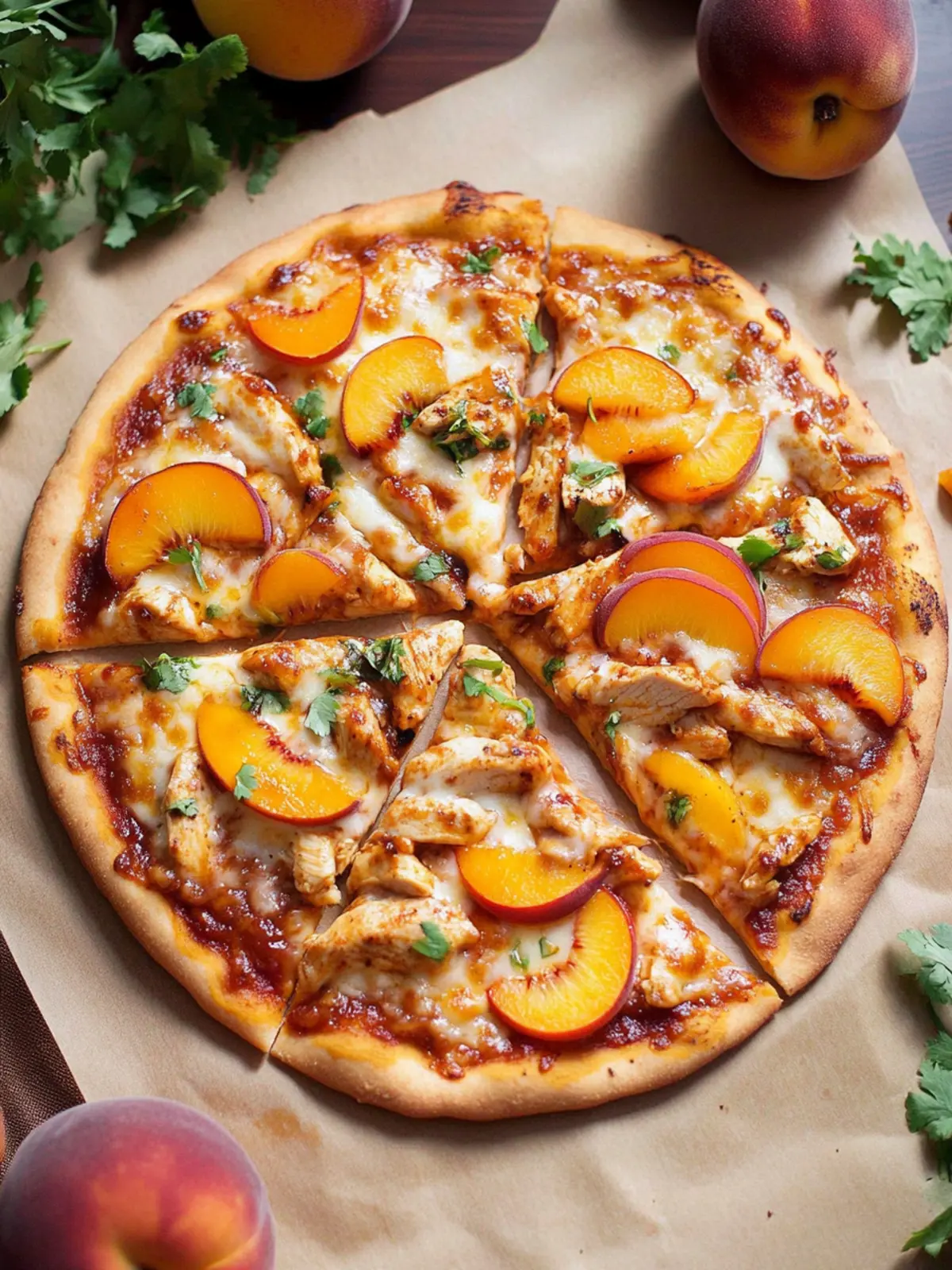 Peach BBQ Chicken Pizza – A Sweet Twist on Dinner Night 2 Peach BBQ Chicken Pizza