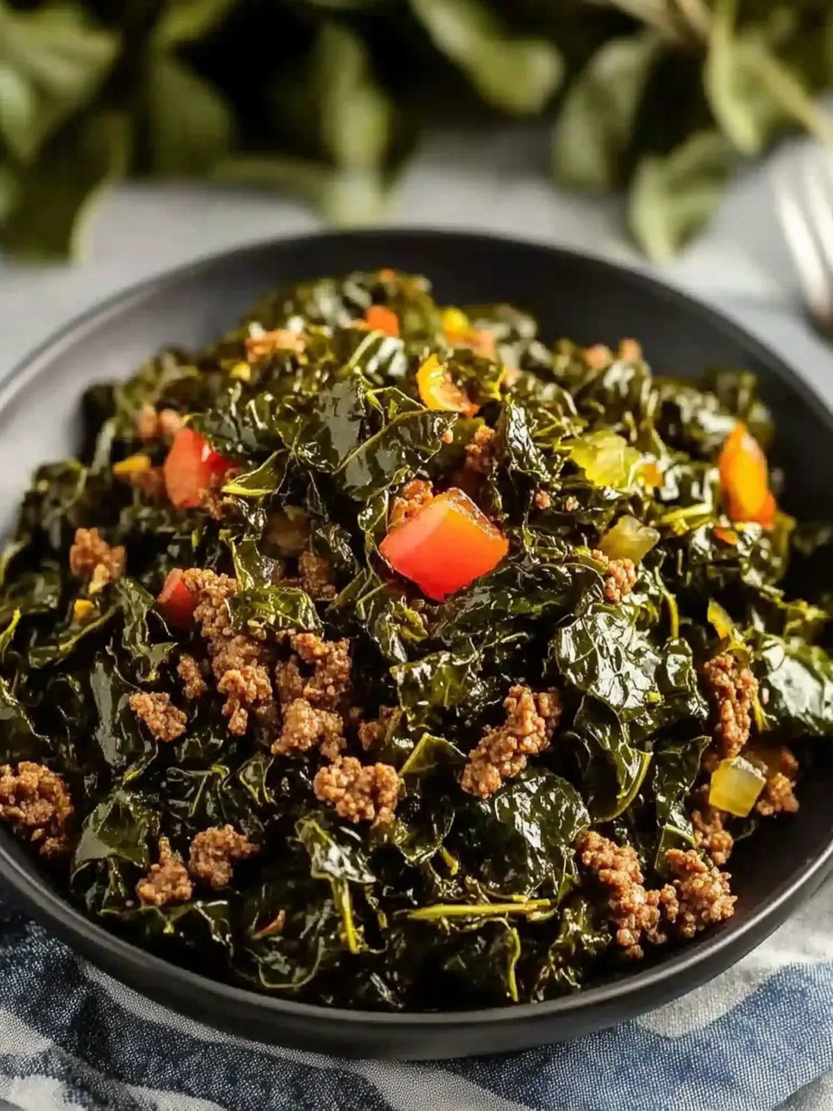 Keto Collard Greens and Ground Beef: Quick, Hearty Delight 3 Keto Collard Greens and Ground Beef