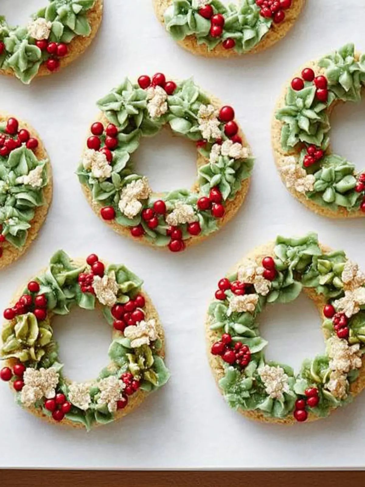 Easy Festive Christmas Wreath Cookies Perfect for Kids 2 Christmas Wreath Cookies