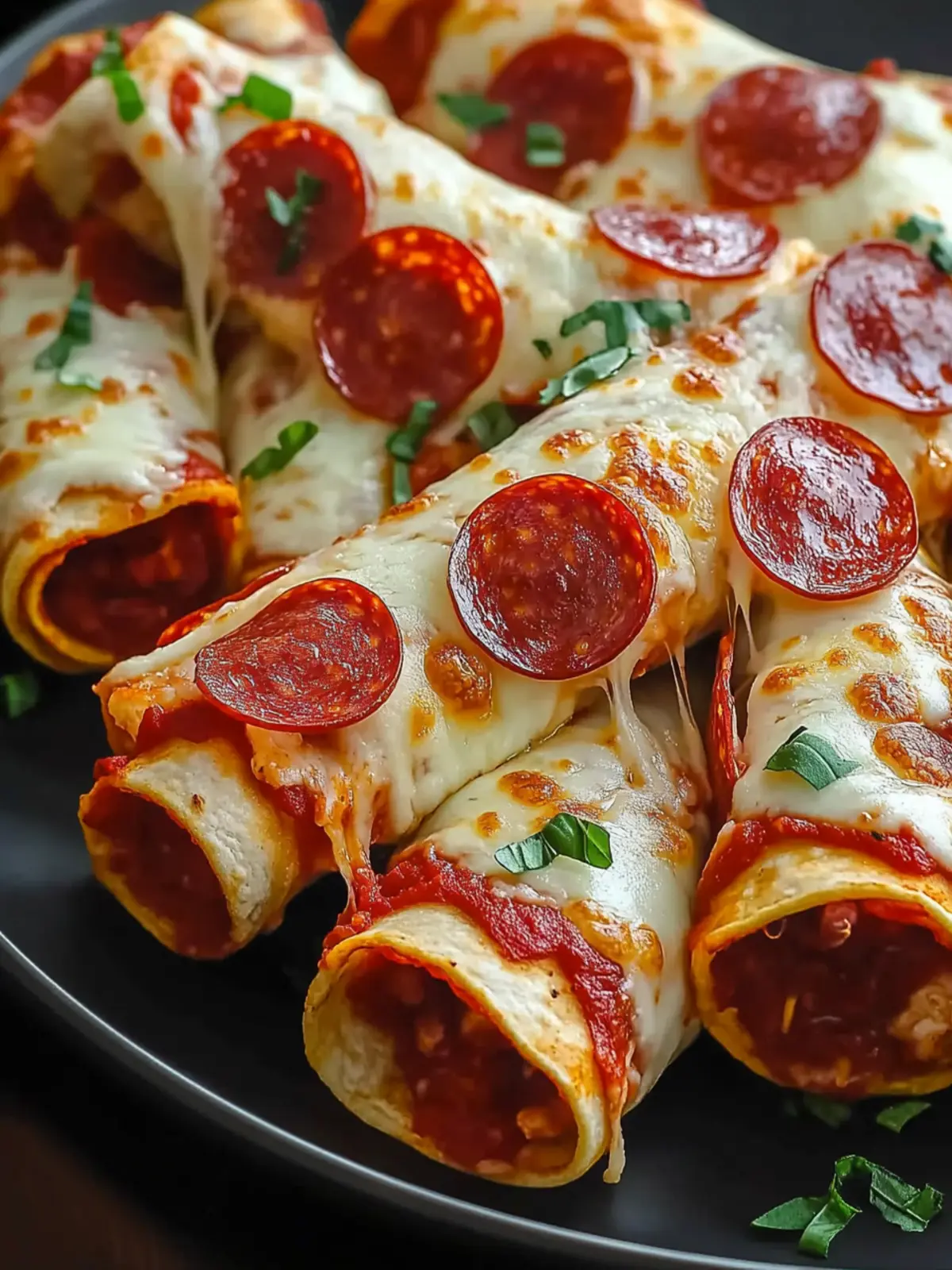 Cheesy Pepperoni Pizza Roll-Ups with Low-Carb Tortillas Delight 5 Cheesy Pepperoni Pizza Roll-Ups with Low-Carb Tortillas