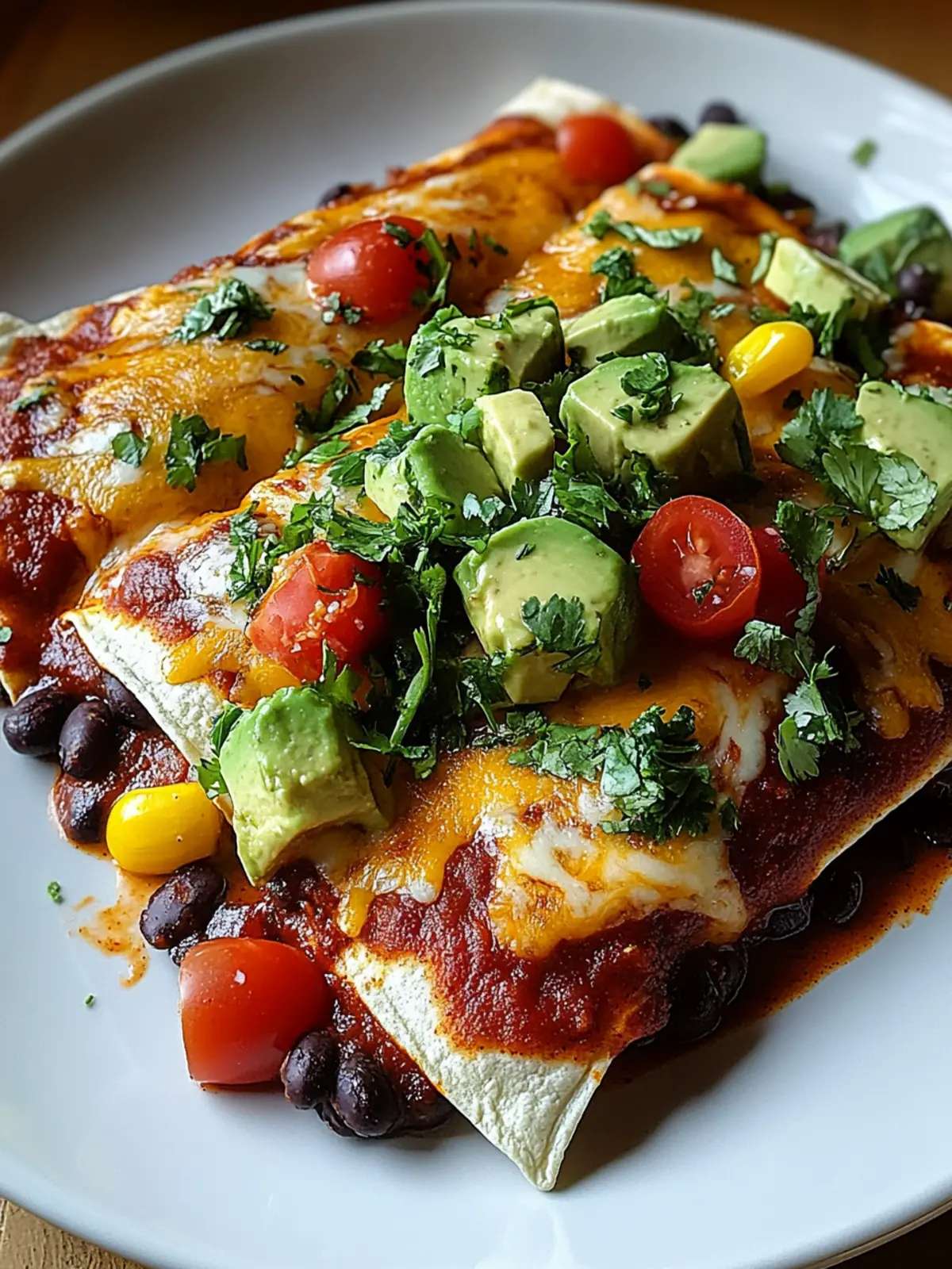 Delicious Vegetarian Black Bean Enchiladas You’ll Love to Make 3 Vegetarian Black Bean Enchiladas