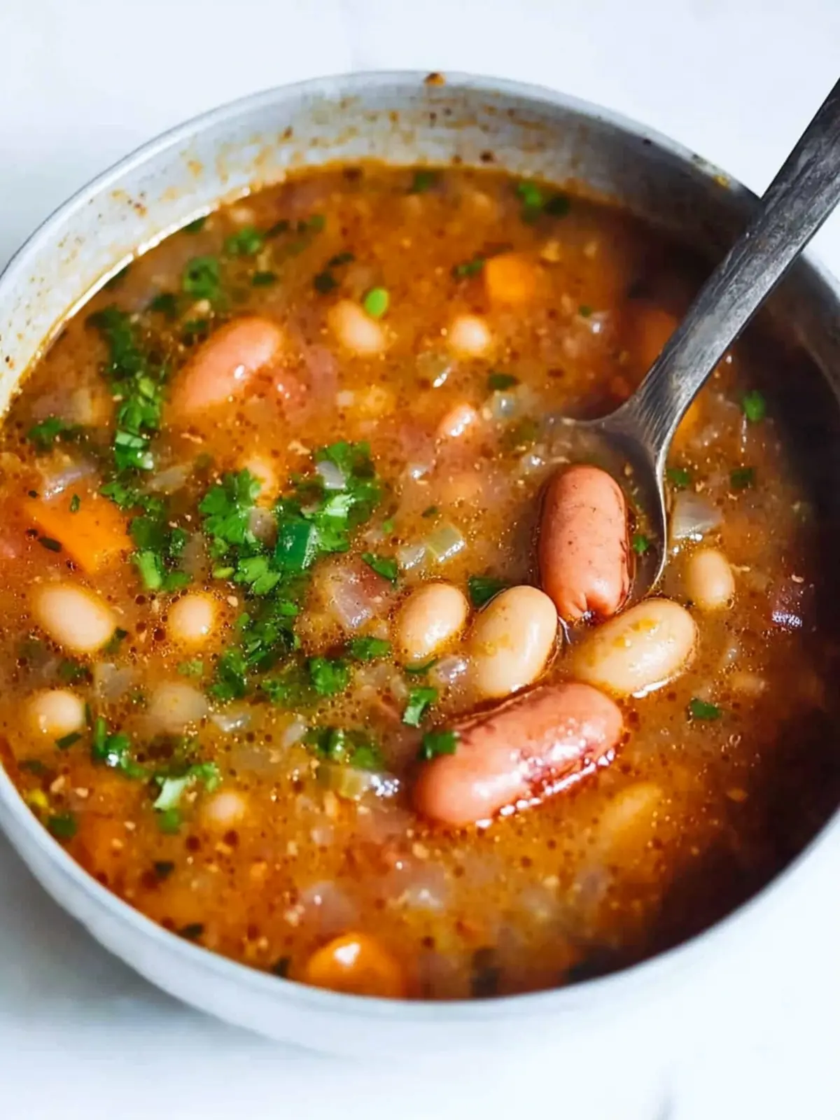 Cozy Beans and Hot Dogs Soup for Ultimate Comfort Food 5 Beans And Hot Dogs Soup
