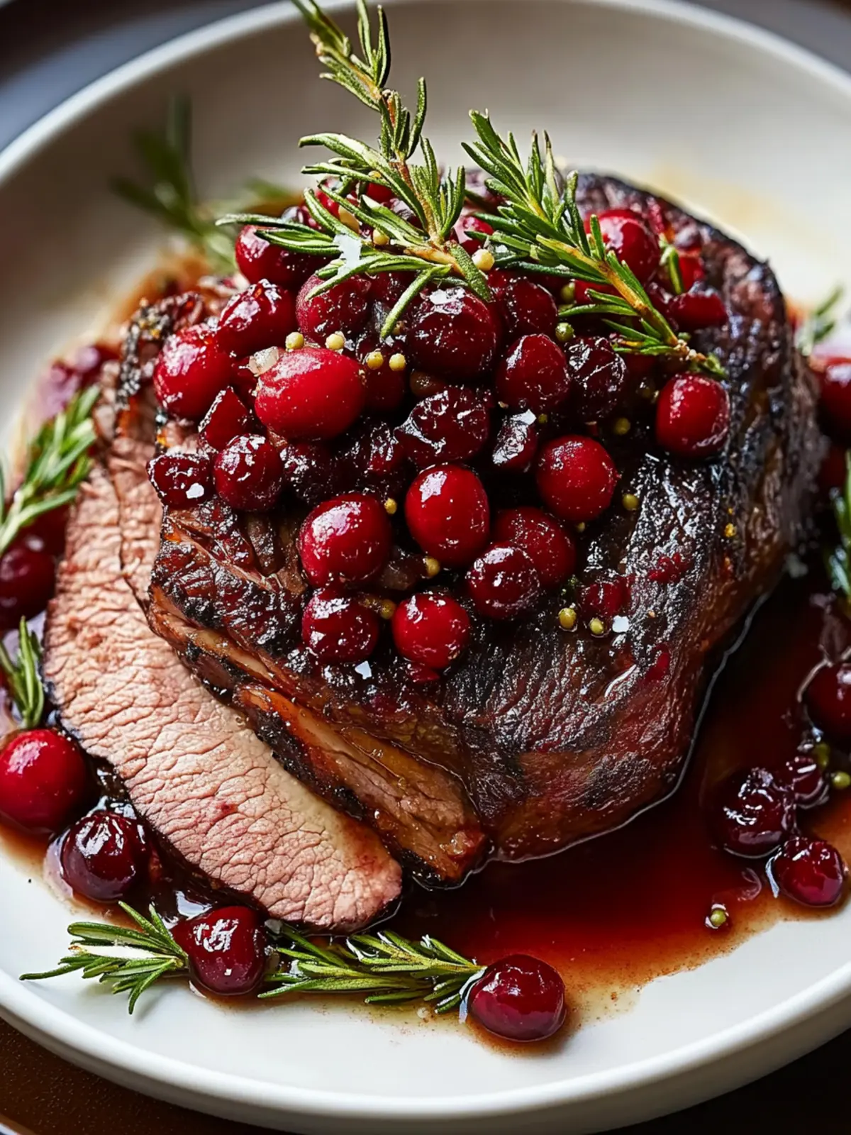 Savory Cranberry Roast Beef That Steals the Holiday Show 3 Cranberry Roast Beef