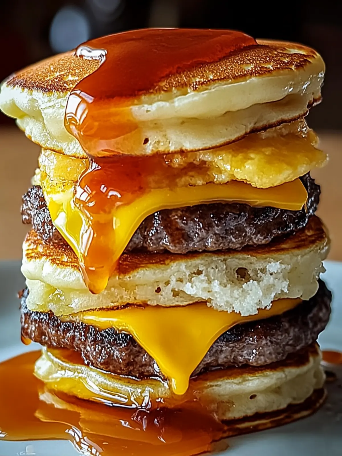 Smash Burger Pancakes Unique Twist for Breakfast Bliss 3 Smash Burger Pancakes Unique Twist