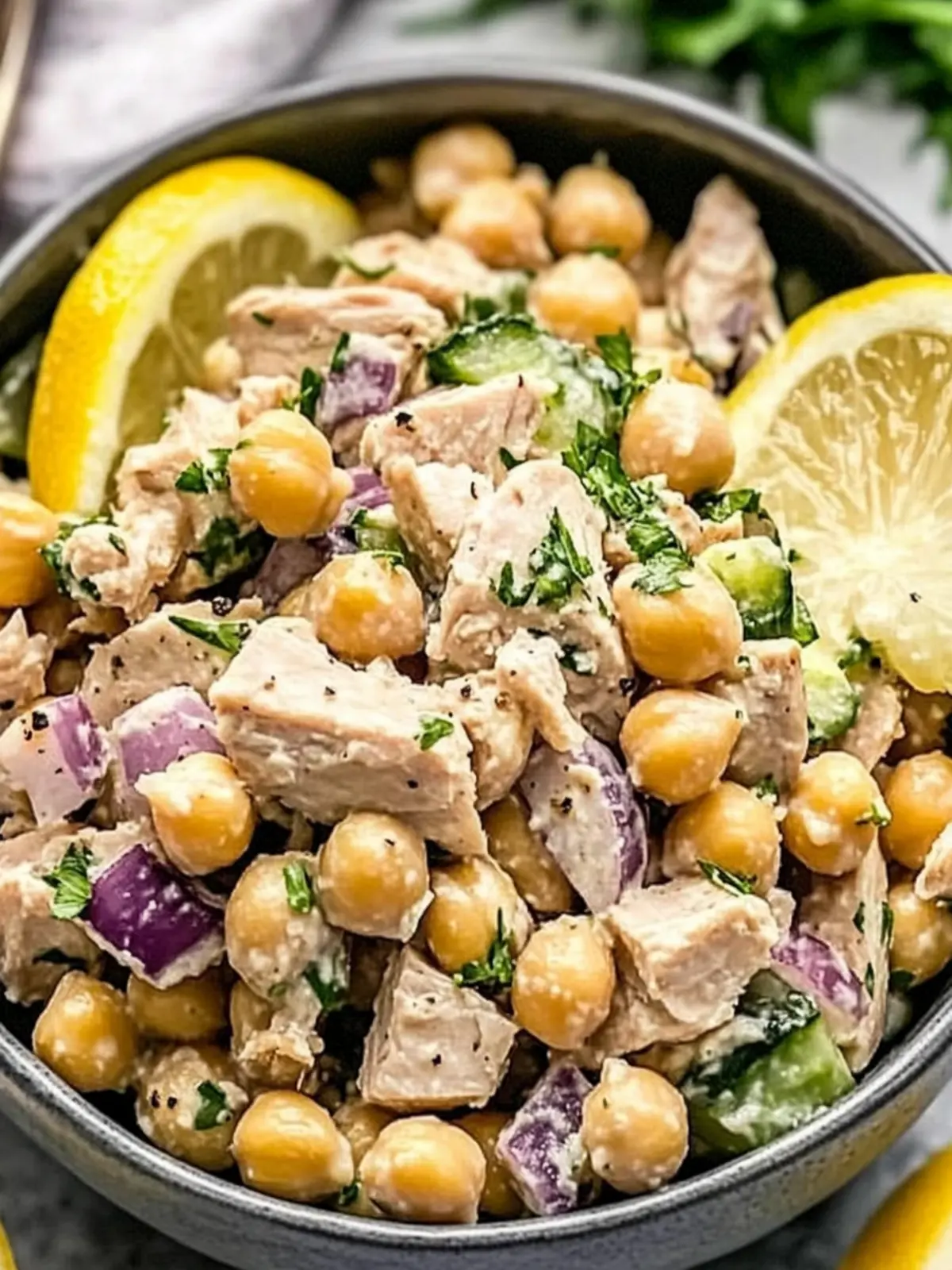 Delicious Simple Tuna Chickpea Salad for Quick Healthy Meals 5 Simple Tuna Chickpea Salad