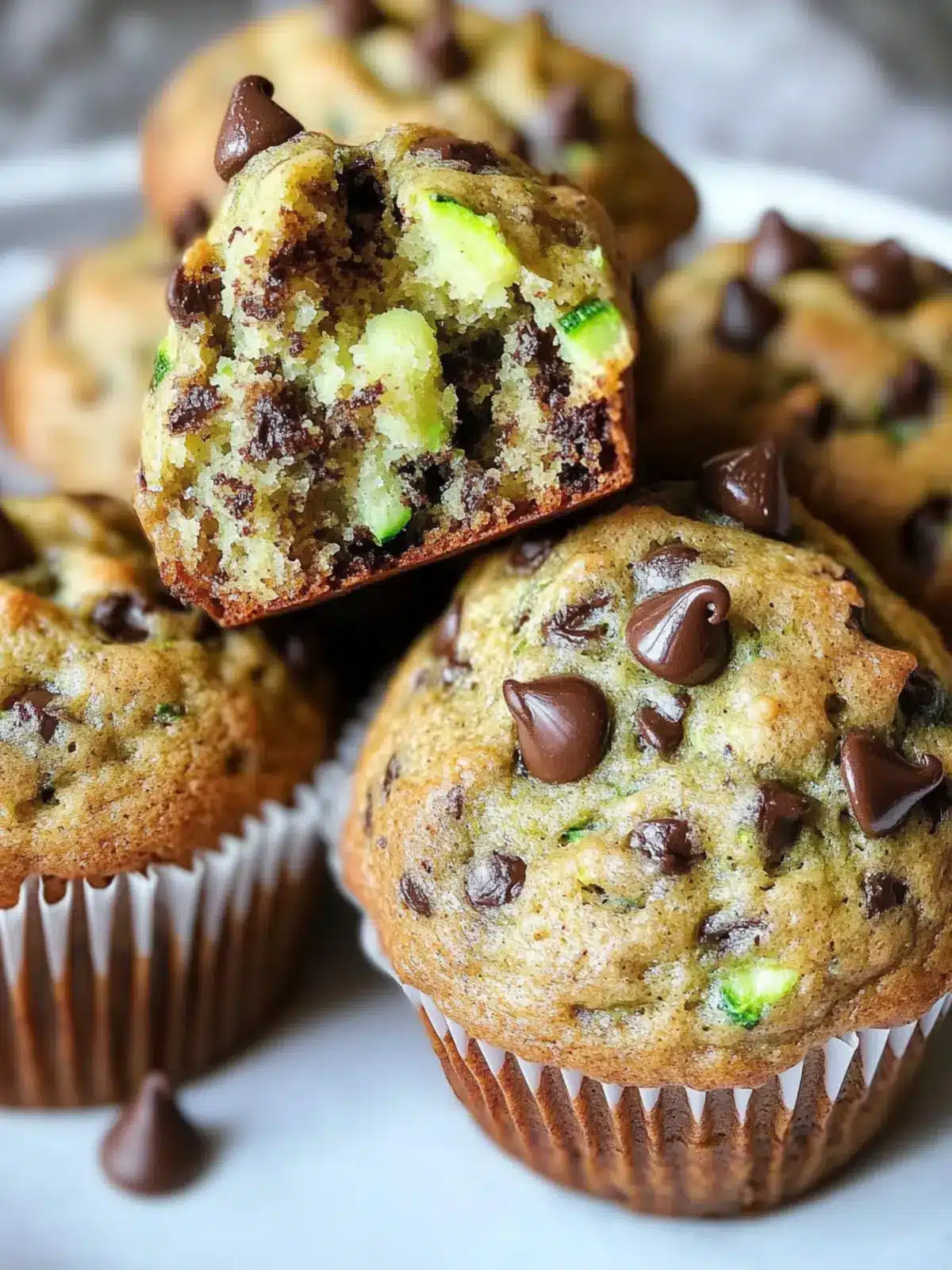 Delicious Zucchini Chocolate Chip Muffins You’ll Love Today 5 Zucchini Chocolate Chip Muffins