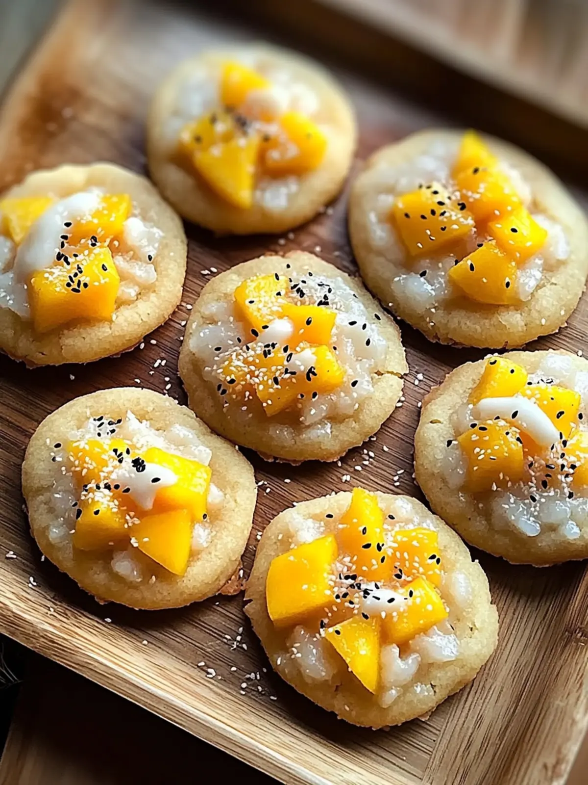 Mango Sticky Rice Cookies: A Tropical Sweet Escape 2 Mango Sticky Rice Cookies