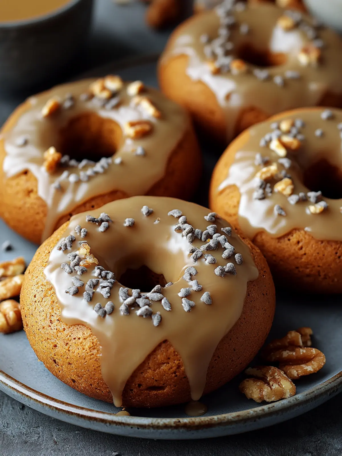 Gluten & Dairy Free Pumpkin Donuts with Maple Glaze Bliss 5 Gluten & Dairy Free Pumpkin Donuts with Maple Glaze