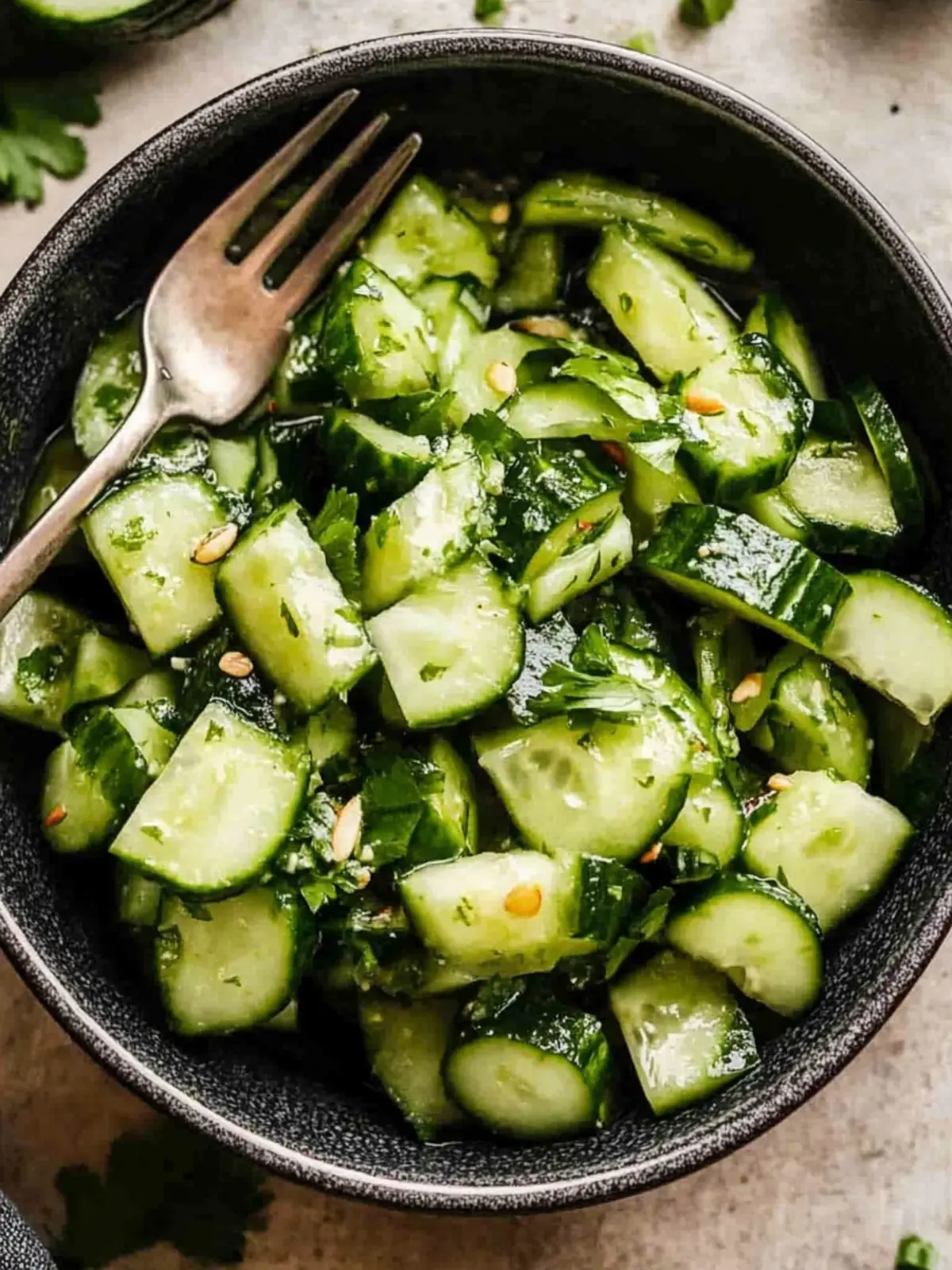 Savory Smashed Cucumber Salad for Bright Summer Days 2 Smashed Cucumber Salad