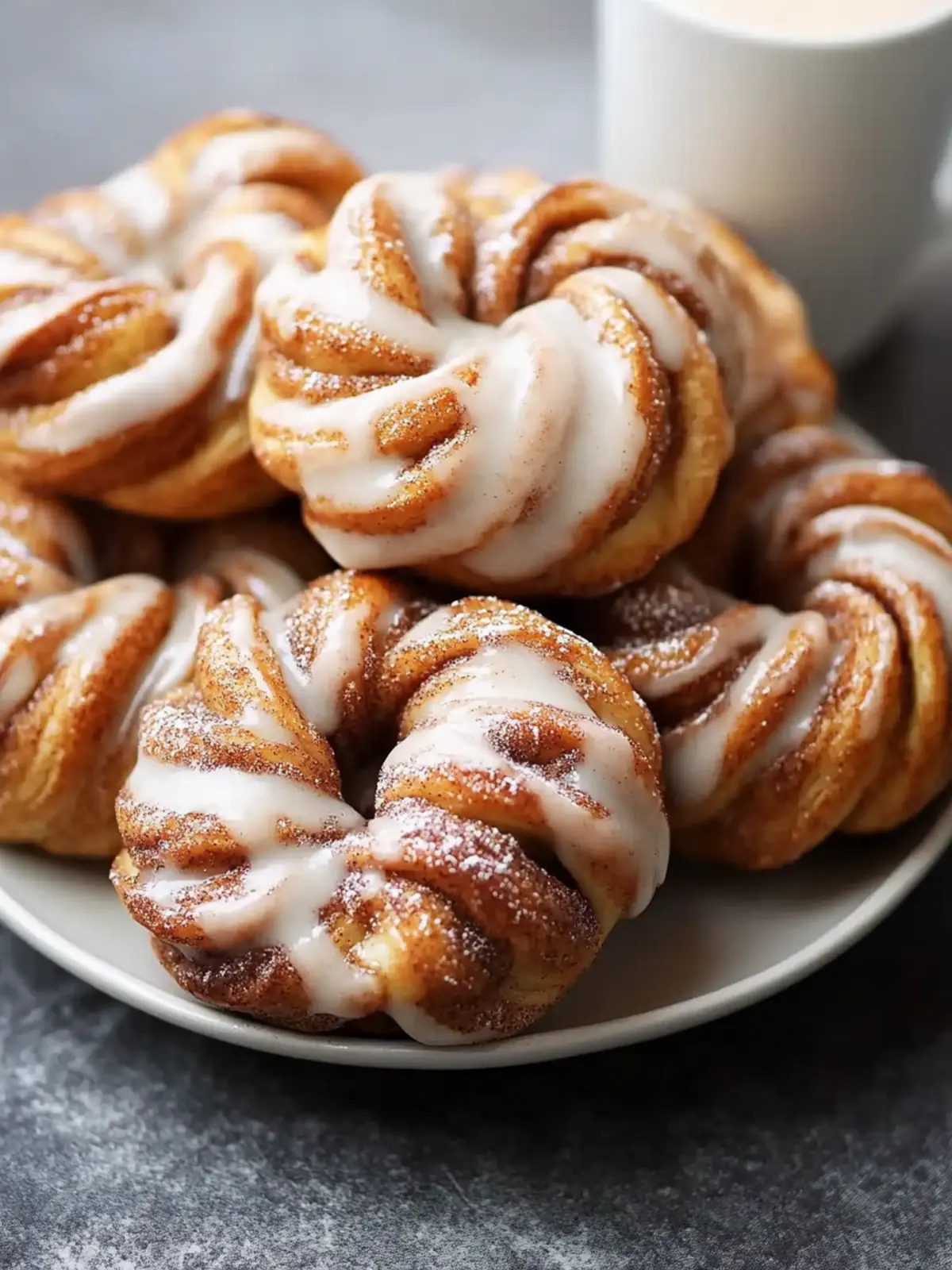 Cinnamon Knots with Coffee Icing Recipe – Your New Breakfast Delight 4 Cinnamon Knots with Coffee Icing Recipe