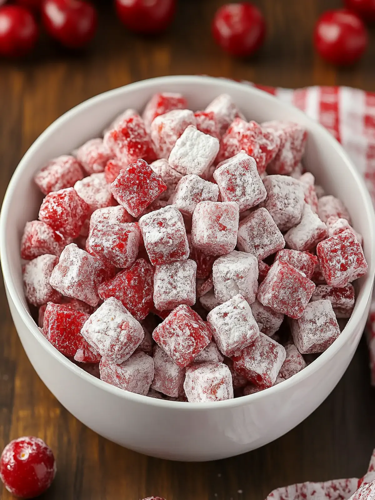 Irresistible Cherry Cheesecake Puppy Chow for Sweet Snacking 4 Cherry Cheesecake Puppy Chow