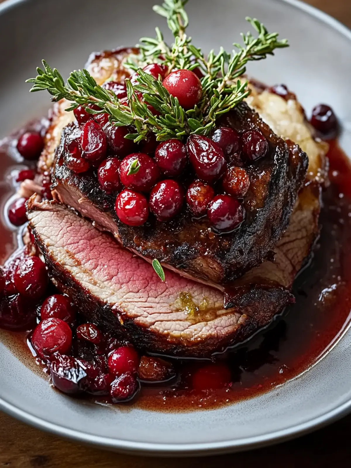 Savory Cranberry Roast Beef That Steals the Holiday Show 2 Cranberry Roast Beef