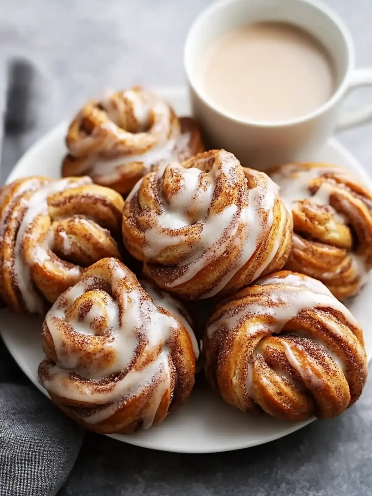 Cinnamon Knots with Coffee Icing Recipe – Your New Breakfast Delight 3 Cinnamon Knots with Coffee Icing Recipe