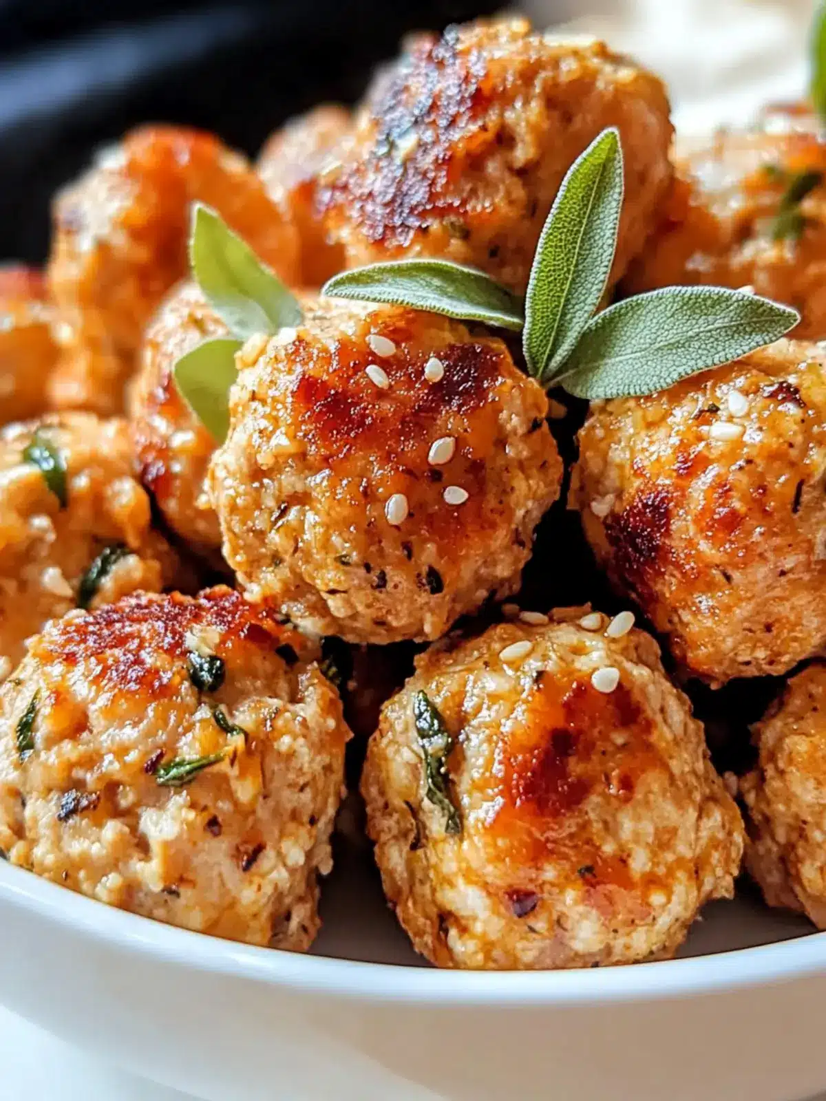 Delicious Pumpkin-Sage Turkey Meatballs for Cozy Fall Nights 5 Pumpkin-Sage Turkey Meatballs