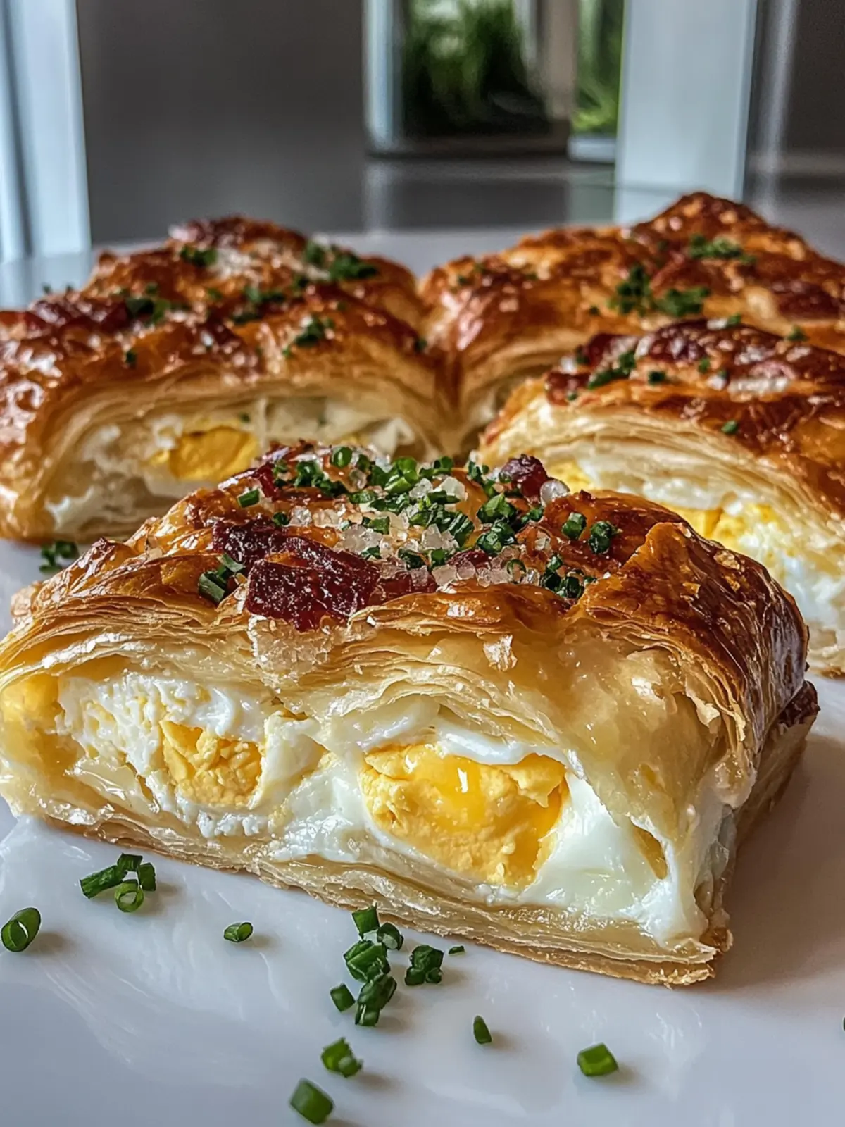 Baked Eggs Napoleon Pastry: A Gourmet Brunch Dream Come True 5 Baked Eggs Napoleon Pastry