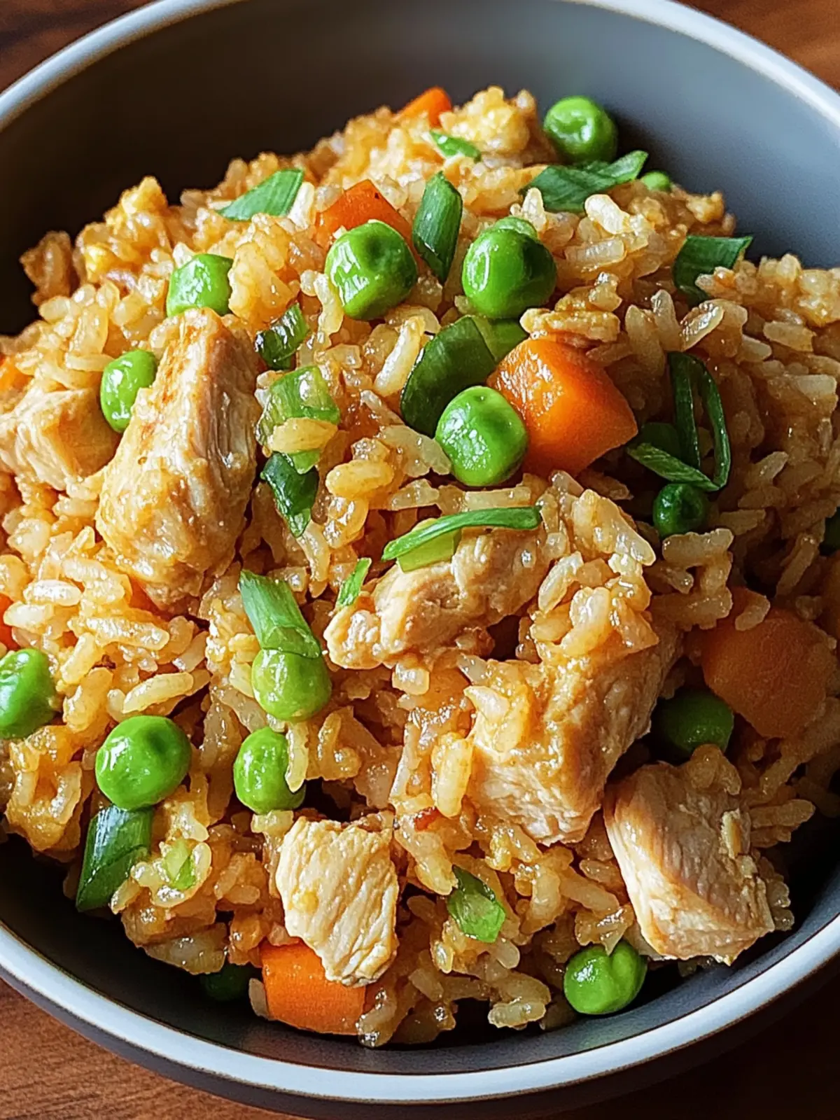 Savory Crockpot Chicken Fried Rice for Effortless Dinners 2 Crockpot Chicken Fried Rice
