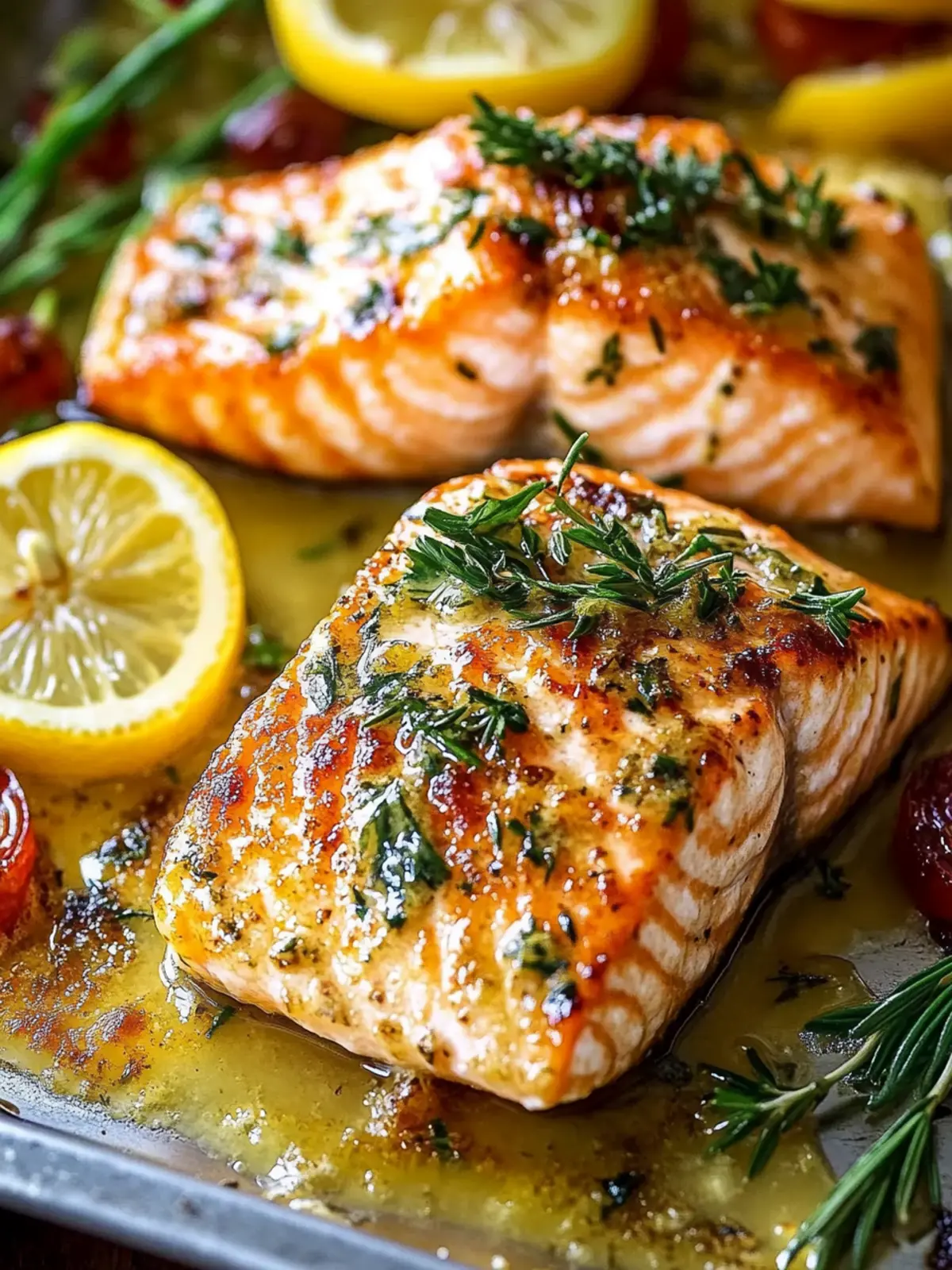 Sheet Pan Lemon Garlic Butter Salmon with Veggies Made Easy 3 Sheet Pan Lemon Garlic Butter Salmon with Veggies