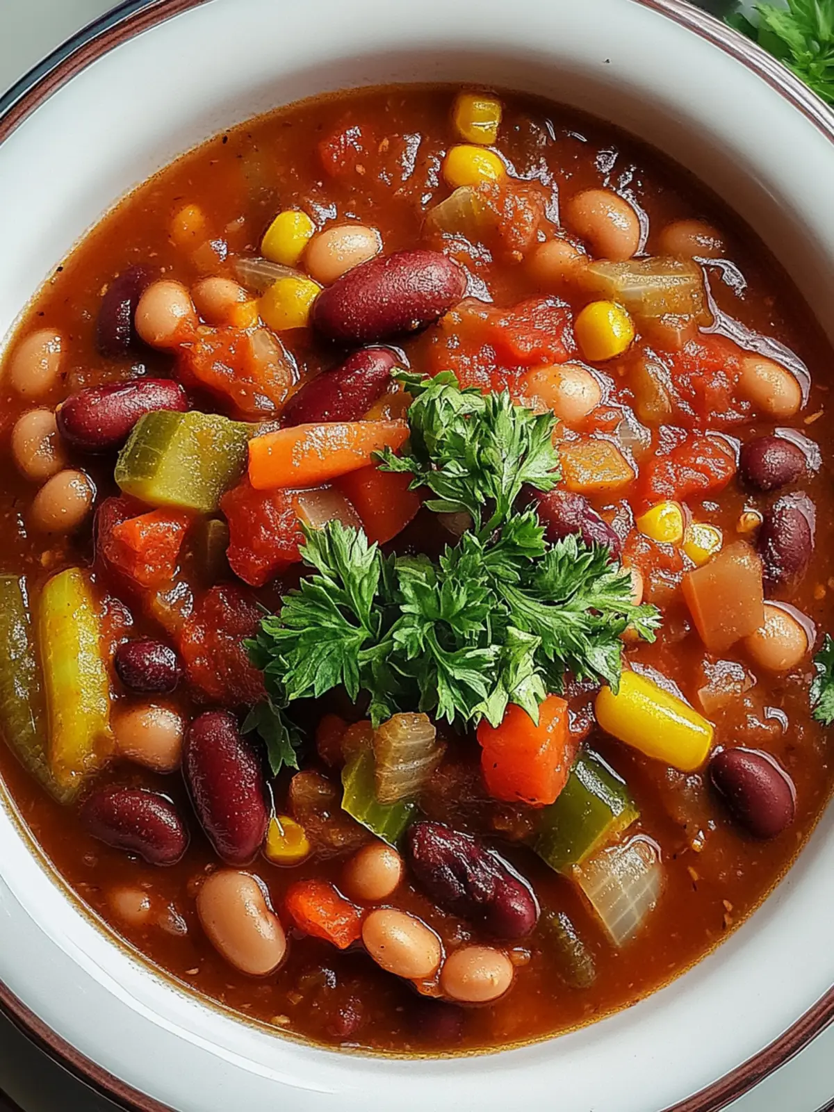 Cozy Up with Hearty Smoky Cowboy Bean Stew Tonight 4 Hearty Smoky Cowboy Bean Stew with Tender Vegetables
