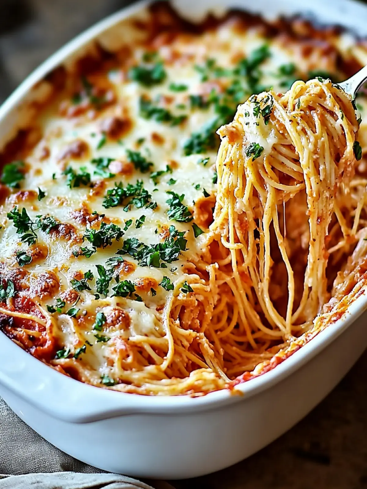 Mouthwatering Vegetarian Baked Spaghetti Your Family Will Love 2 Vegetarian Baked Spaghetti