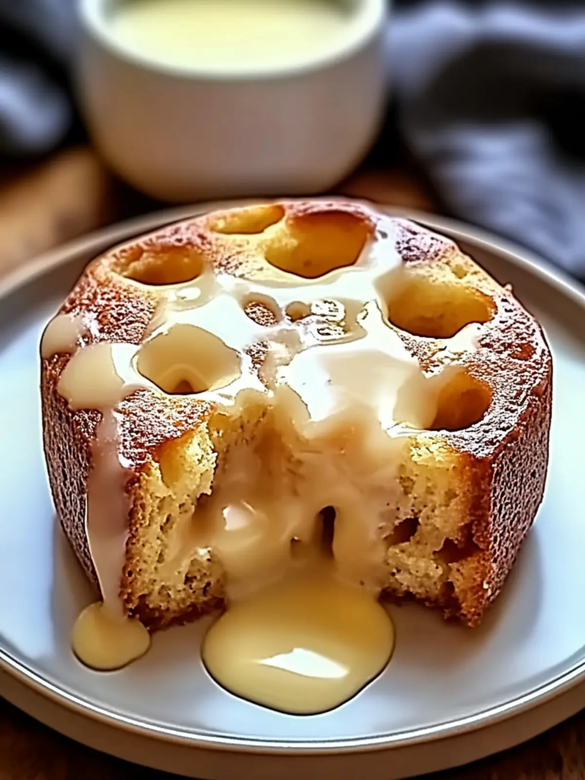 Irresistible Bread Pudding with Vanilla Sauce for Cozy Nights 4 Bread Pudding with Vanilla Sauce