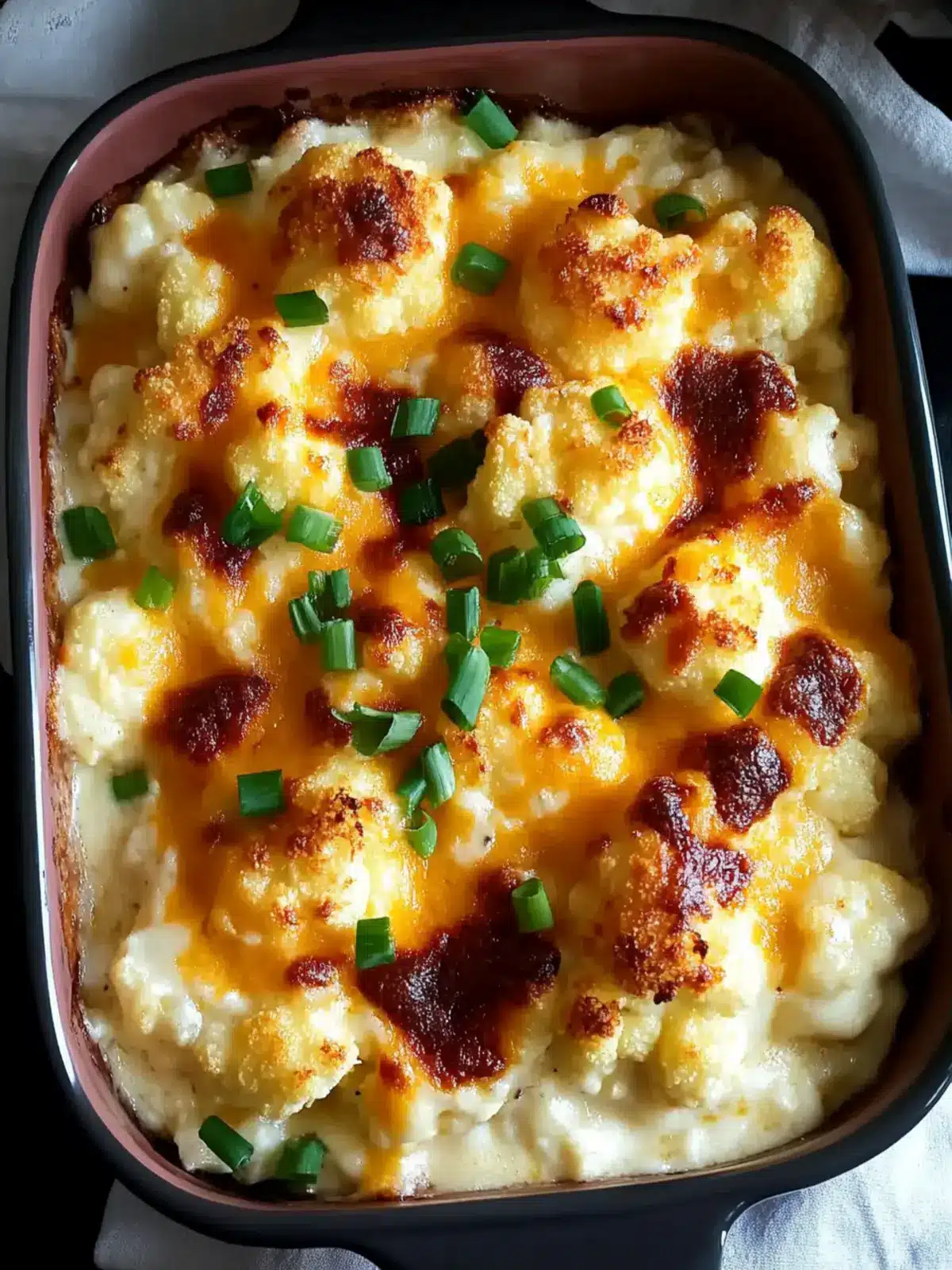 Loaded Creamy Cauliflower Casserole Your New Go-To Comfort Dish 5 Loaded Creamy Cauliflower Casserole