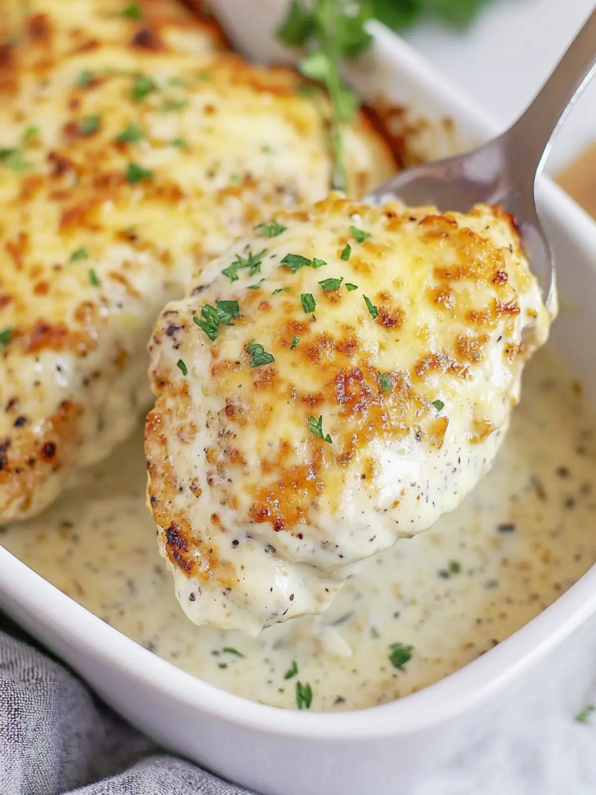 Smothered Cheesy Sour Cream Chicken: Comfort Food Bliss 5 Smothered Cheesy Sour Cream Chicken