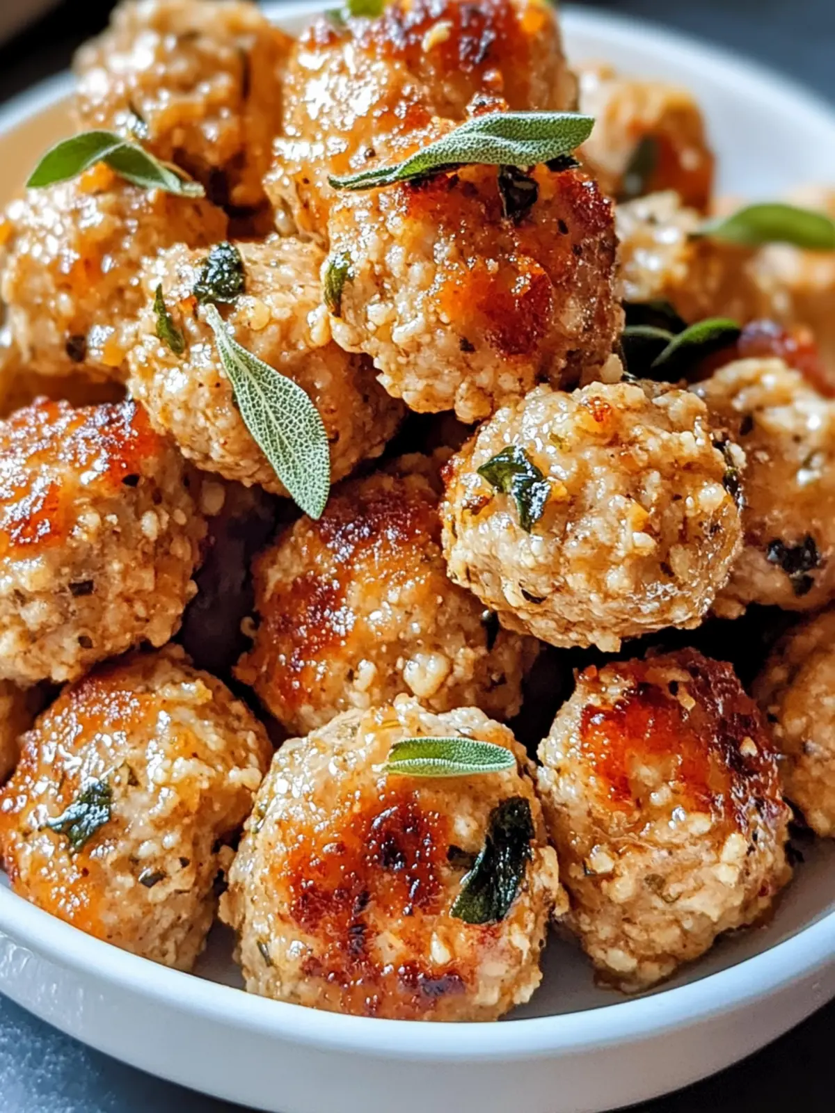 Delicious Pumpkin-Sage Turkey Meatballs for Cozy Fall Nights 4 Pumpkin-Sage Turkey Meatballs