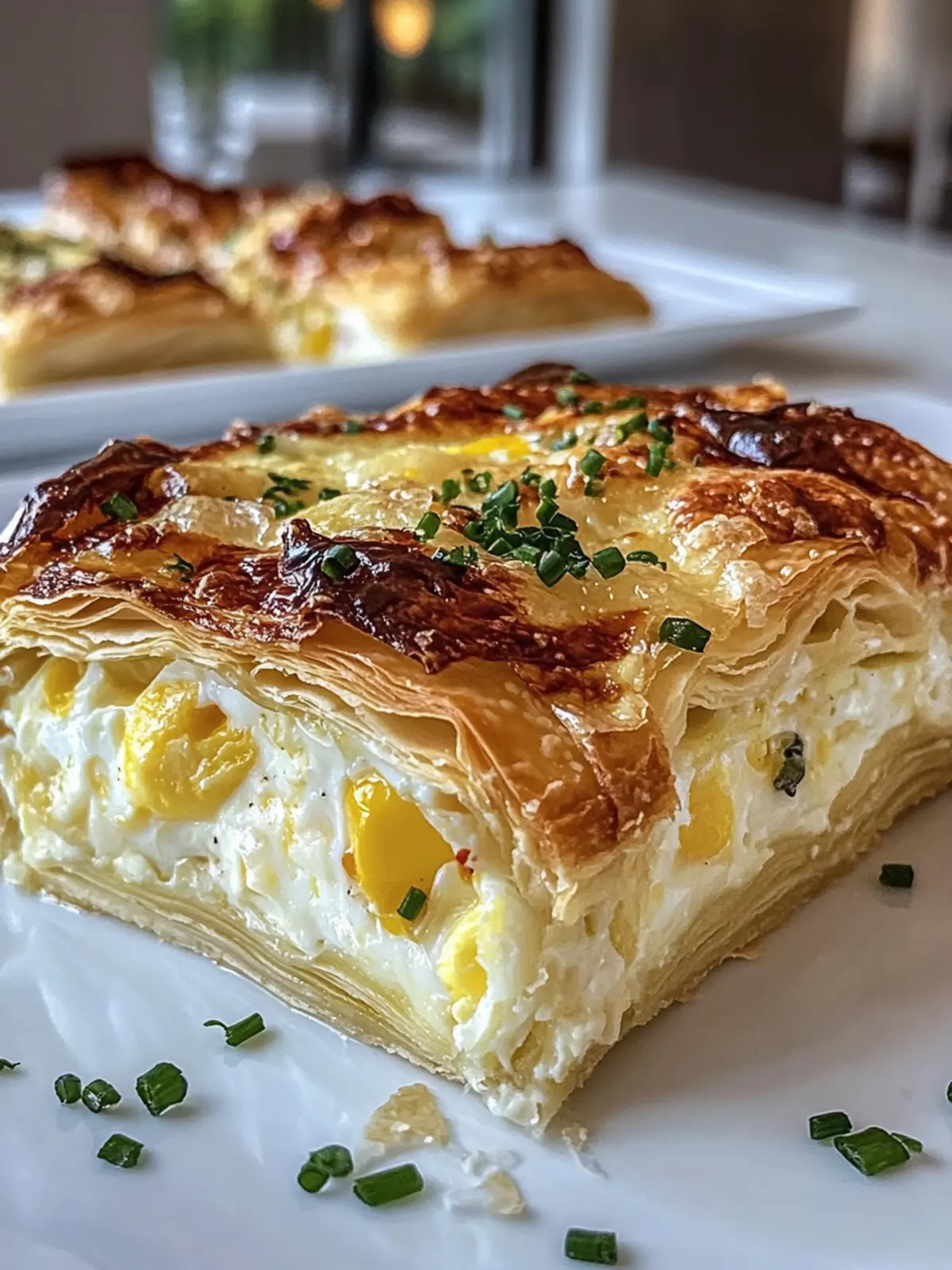 Baked Eggs Napoleon Pastry: A Gourmet Brunch Dream Come True 2 Baked Eggs Napoleon Pastry