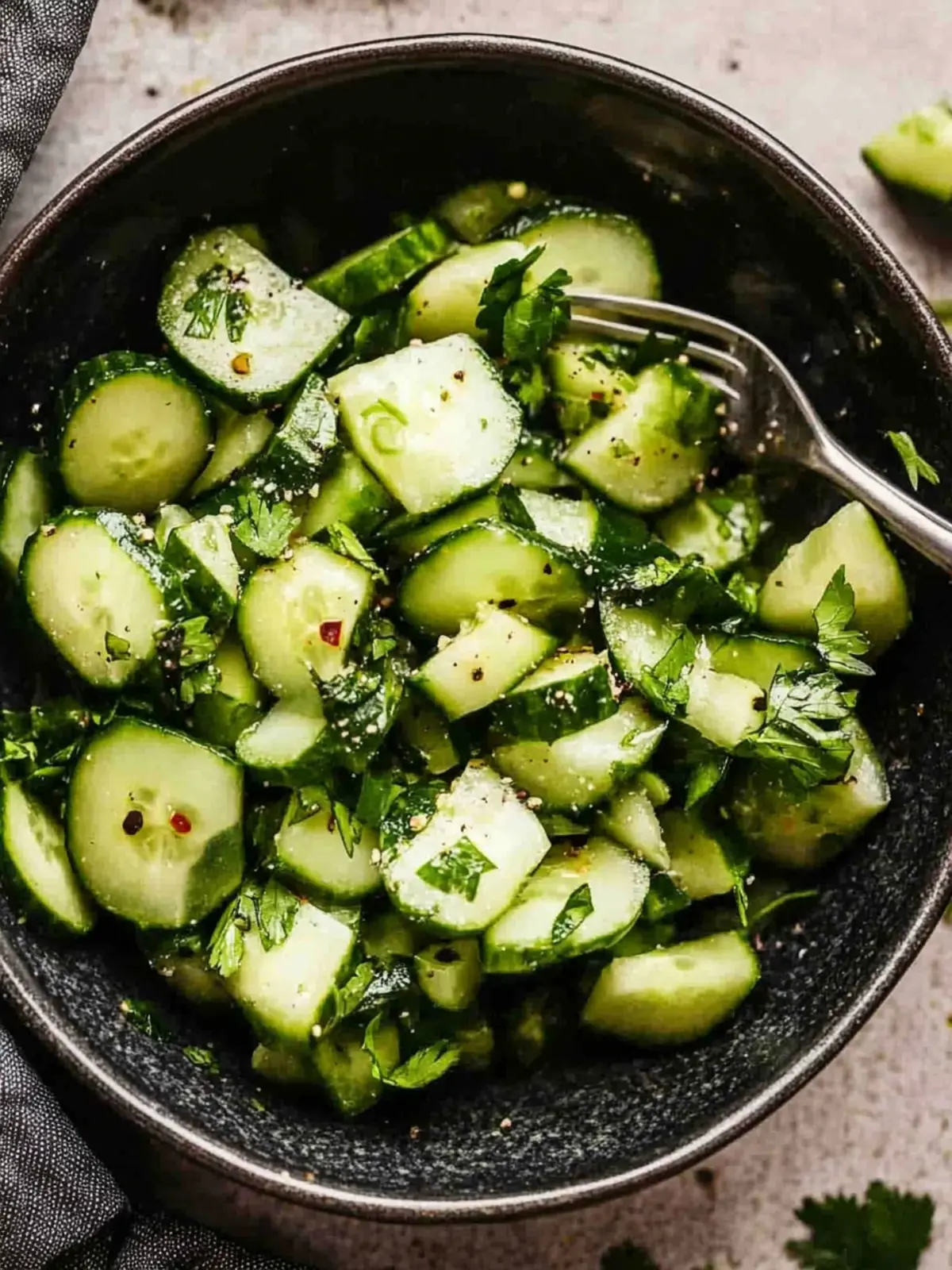 Savory Smashed Cucumber Salad for Bright Summer Days 5 Smashed Cucumber Salad
