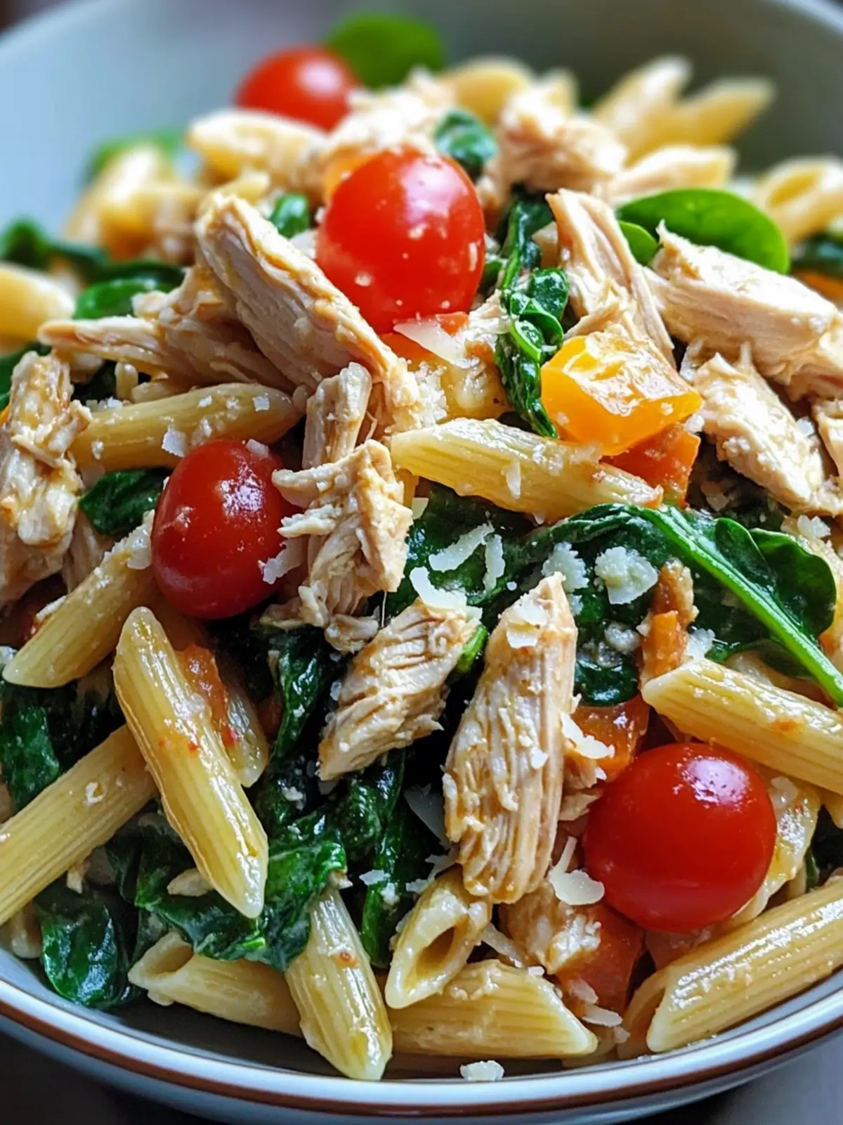 Cold Chicken Spinach Pasta Salad: Easy, Refreshing Delight 5 Cold Chicken Spinach Pasta Salad