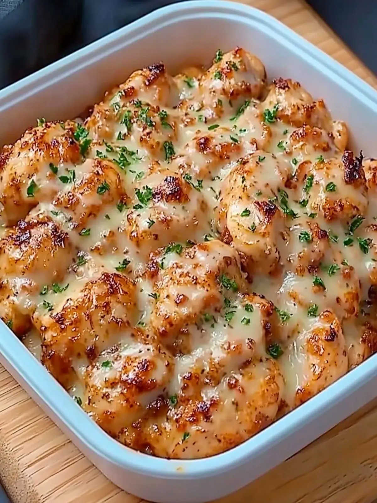 Garlic Parmesan Chicken with Cheesy Potatoes: Comfort in One Pan 4 Garlic Parmesan Chicken with Cheesy Potatoes
