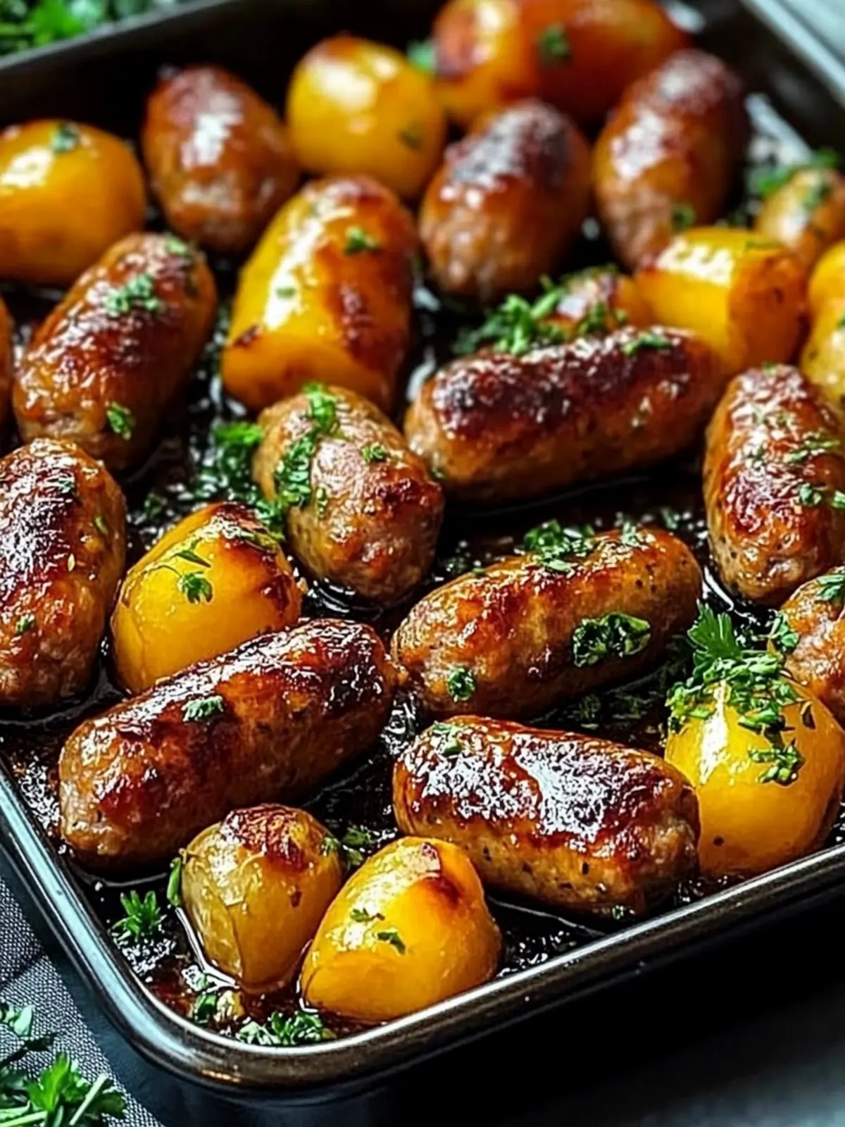 Honey Garlic Sheet Pan Sausage: A Simple Family Favorite 5 Honey Garlic Sheet Pan Sausage