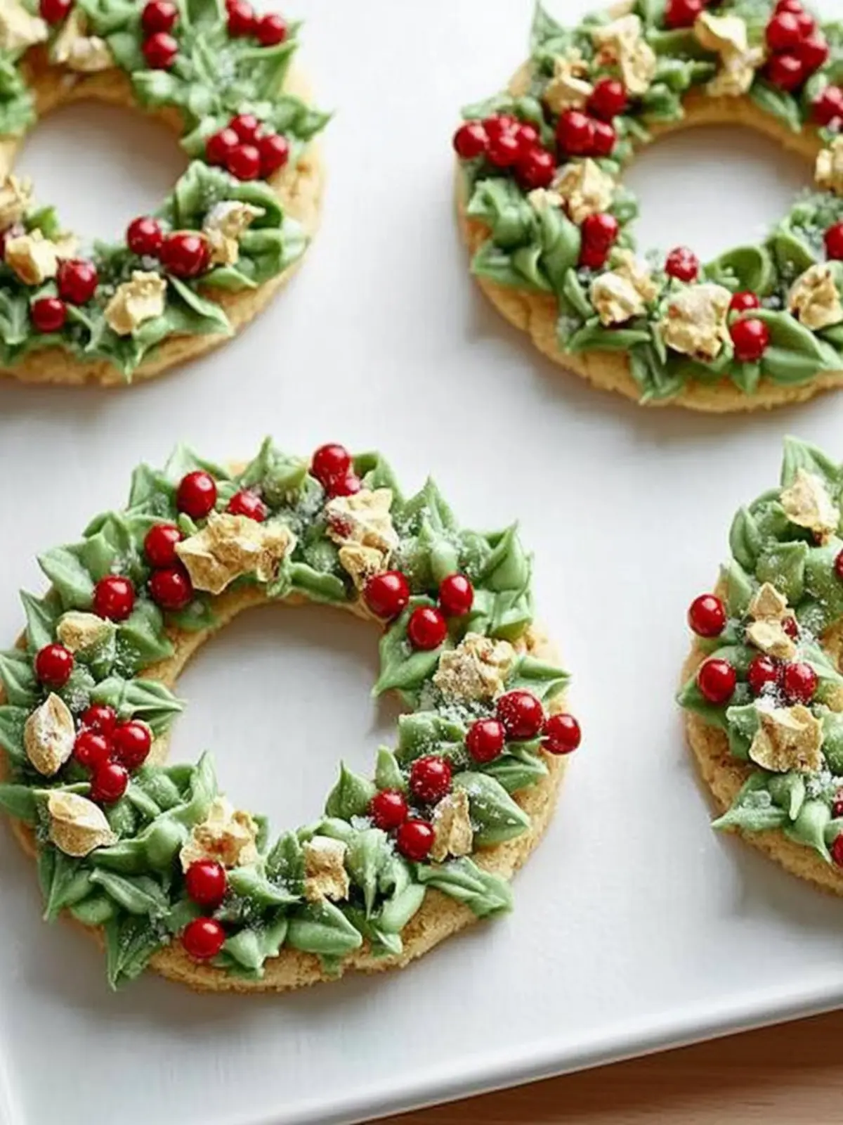 Easy Festive Christmas Wreath Cookies Perfect for Kids 3 Christmas Wreath Cookies