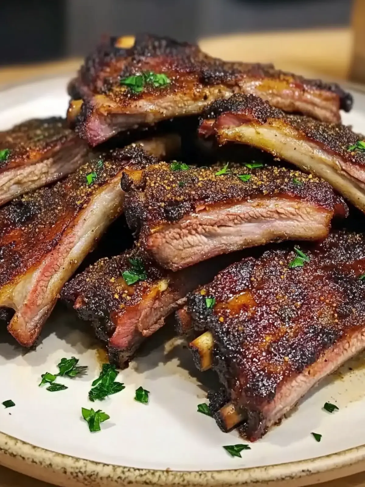 Delicious Smoked Country Style Ribs with Dry Apple Spice Rub 3 Smoked Country Style Ribs with Dry Apple Spice Rub