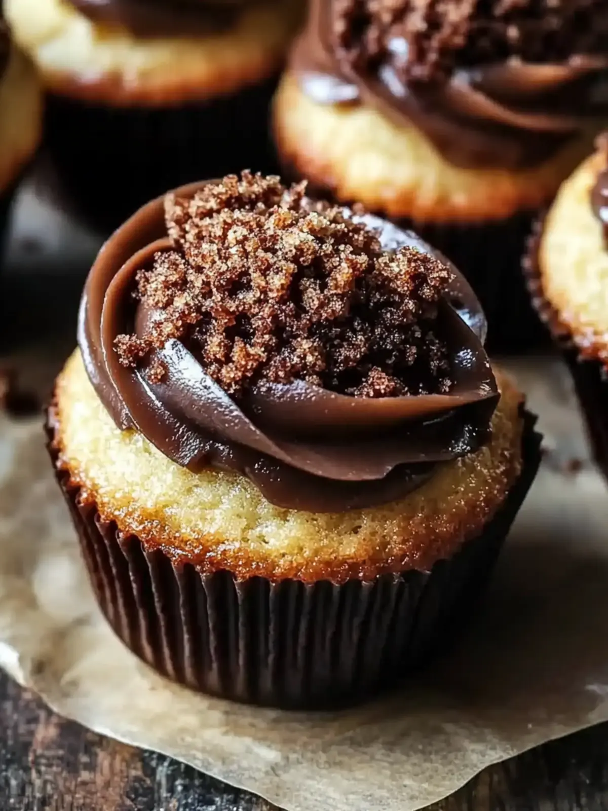 Irresistible Chocolate Babka Muffins with Espresso Crumble Delight 2 Chocolate Babka Muffins with Espresso Crumble
