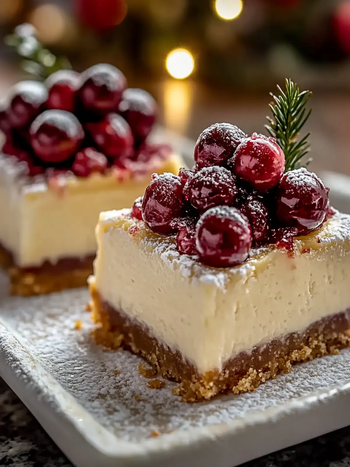 Delicious Eggnog Cheesecake Bars to Brighten Your Holidays 2 Eggnog Cheesecake Bars