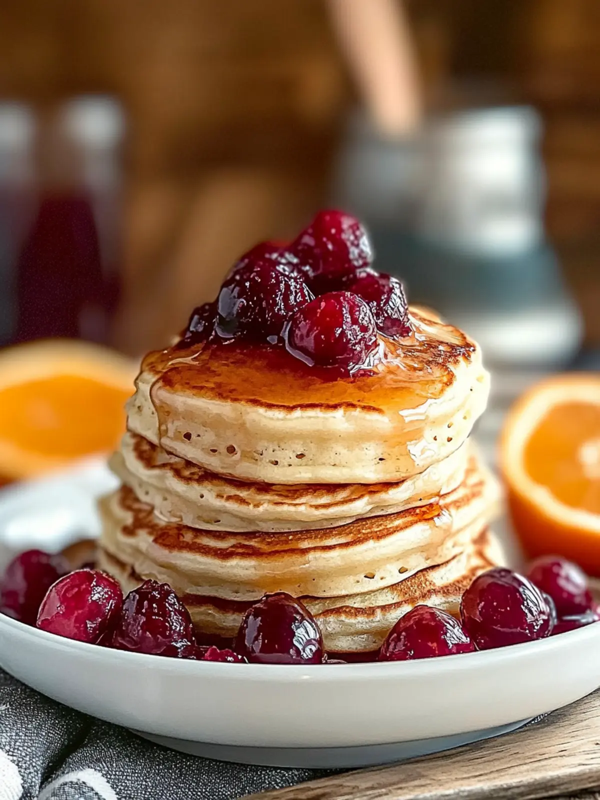Cranberry Orange Buttermilk Pancakes for a Festive Breakfast 3 Cranberry Orange Buttermilk Pancakes