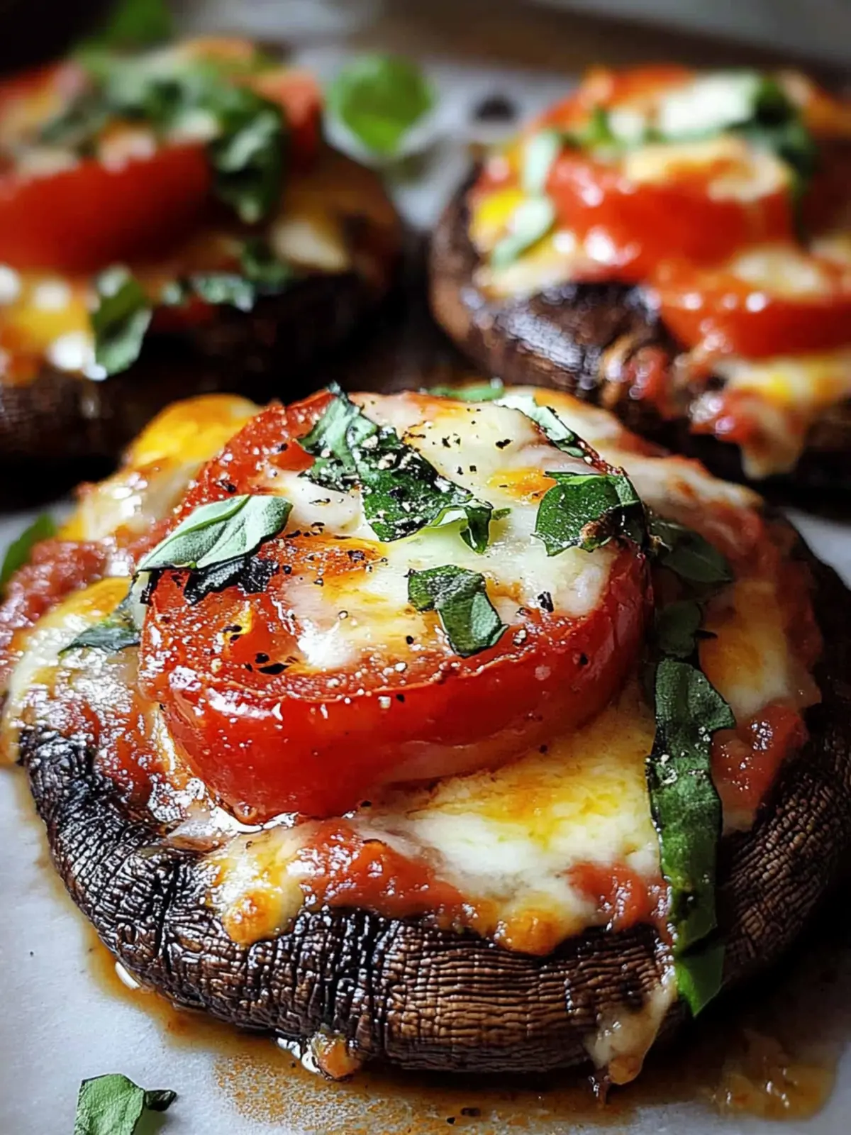 Delicious 30-Minute Portobello Mushroom Pizzas You’ll Love 2 30-Minute Portobello Mushroom Pizzas